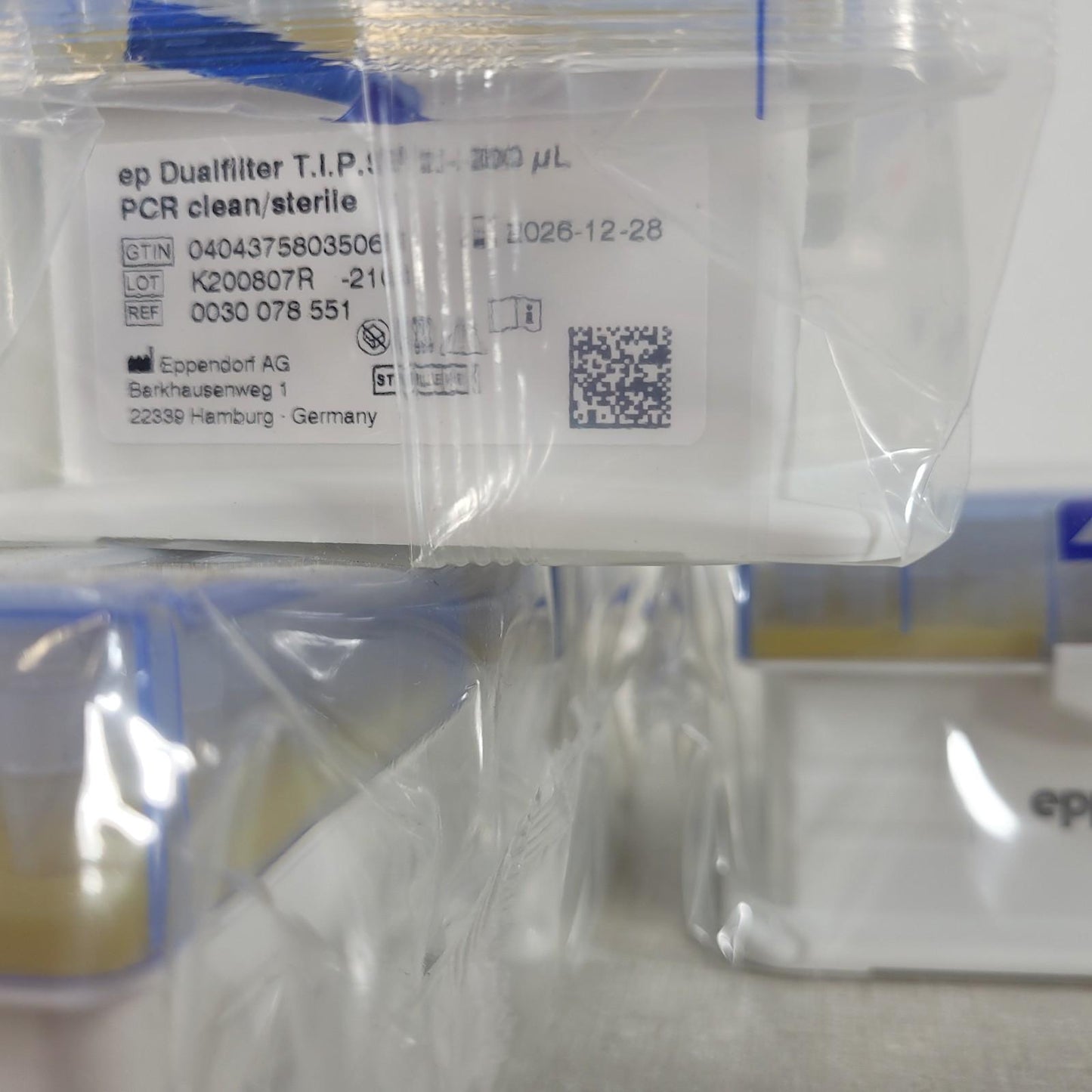 4x Racks Eppendorf 0030078551 ep Dualfilter T.I.P.S 200uL M PCR Exp 2026/12/28