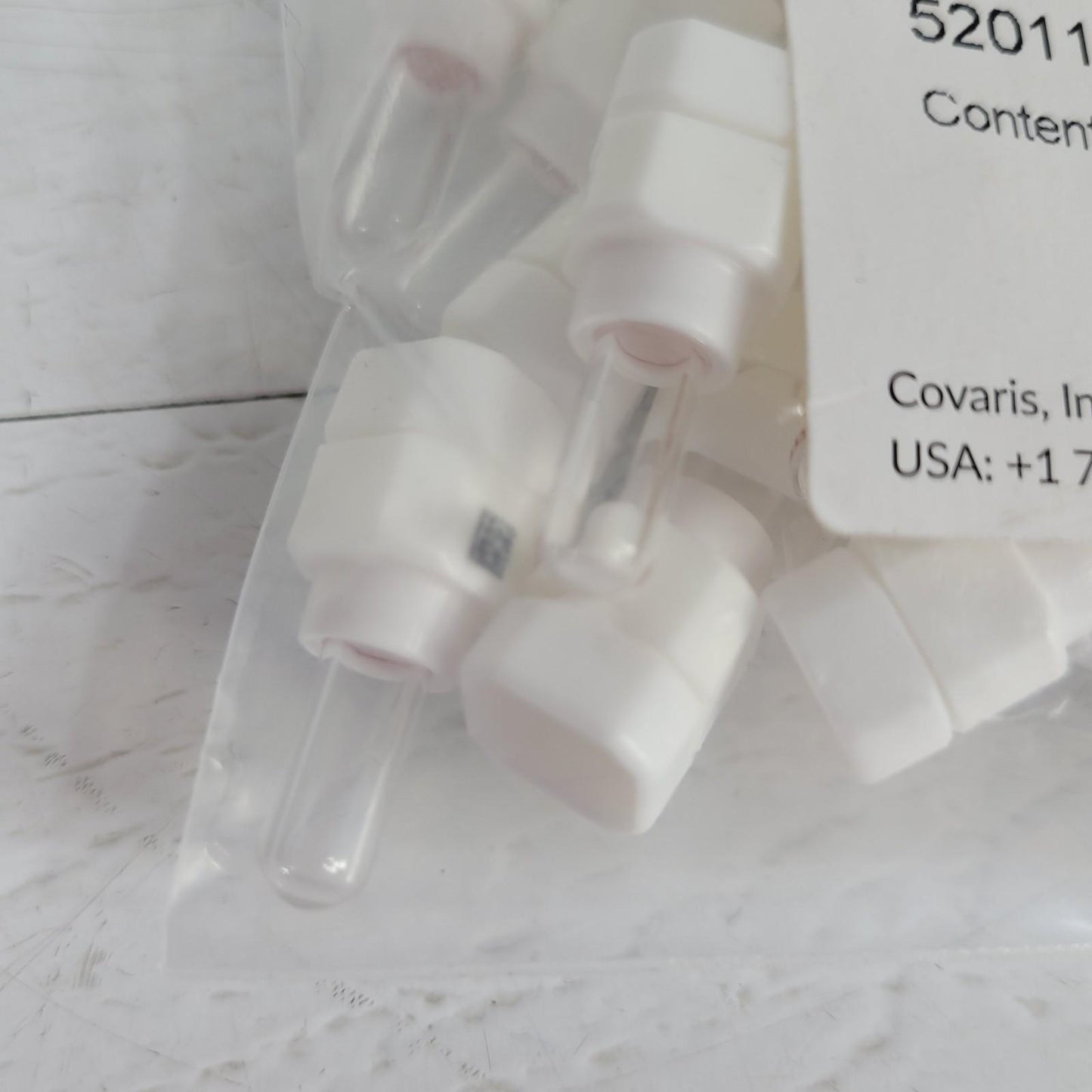 *Lot of 25* Covaris 520118 microTUBE Screw-Cap 6x16mm FFPE Extraction