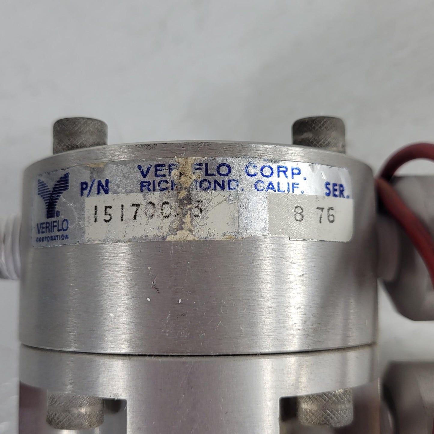 Parker Veriflo 15170003 Multi‑Gas Control Flowmeter Manifold Pres 50±5 PSI Simet