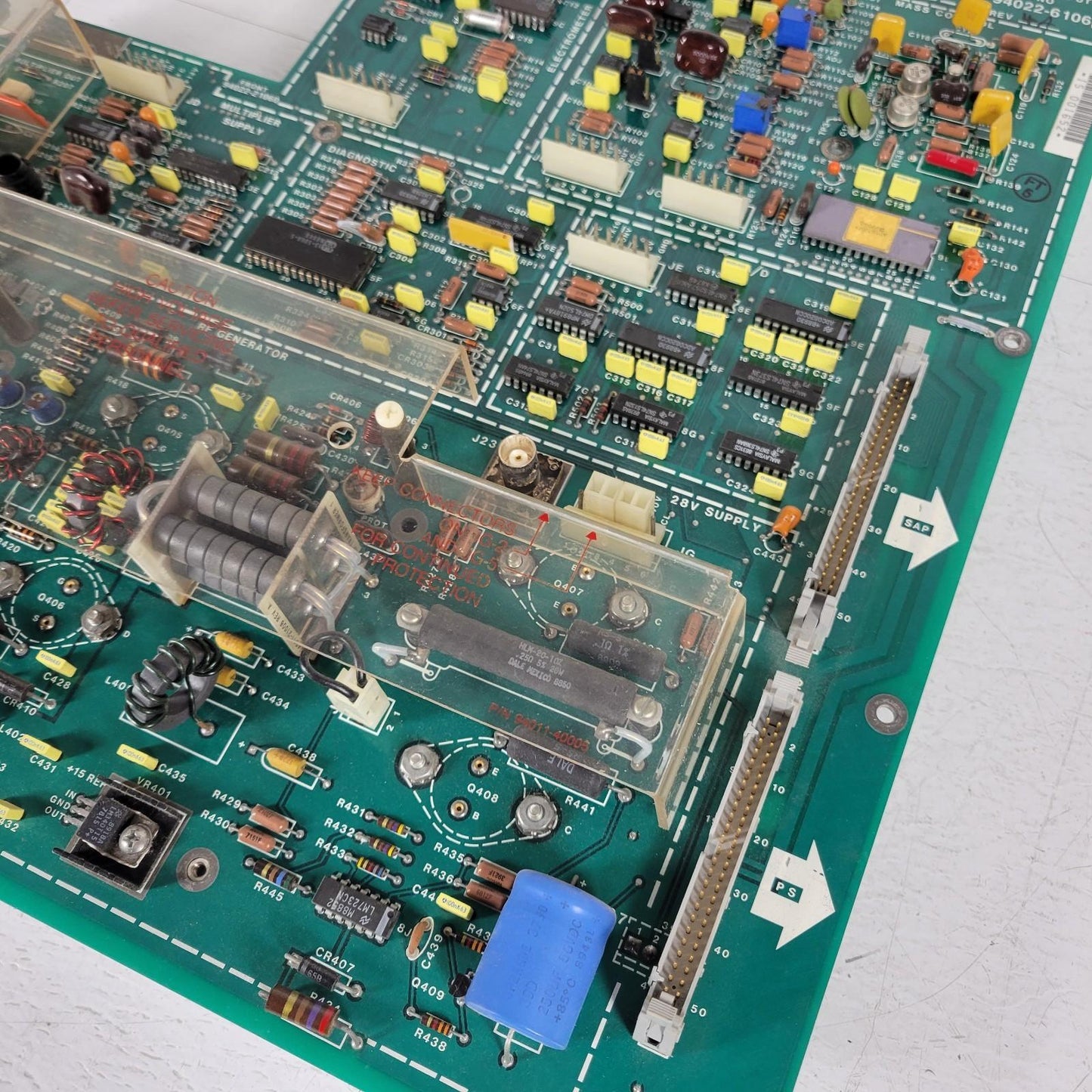 Varian Saturn II 94022-21060 Analog Input Board Finnigan MAT Mass Spectrometer