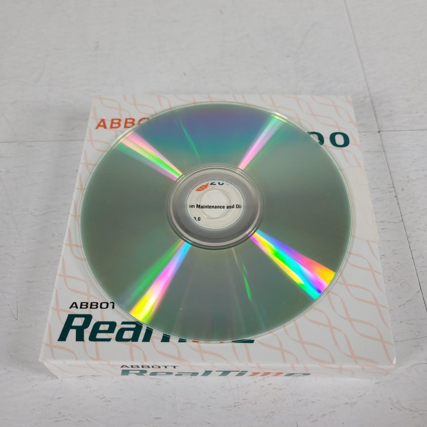 ABBOTT 6L63-03 m2000 System Maintenance and Diagnostic CD-ROM Version 3 m2000sp
