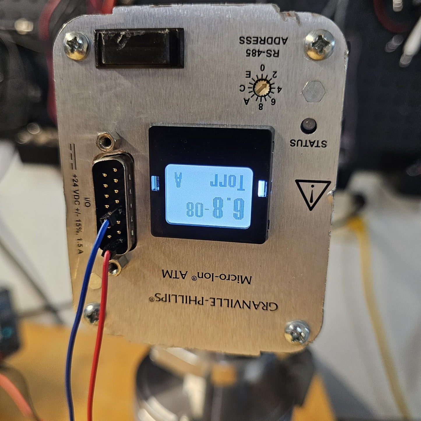 TESTED to 6.8E-8 Torr Edwards EXT255H 24V Turbomolecular Vacuum Pump UHV EXDC80