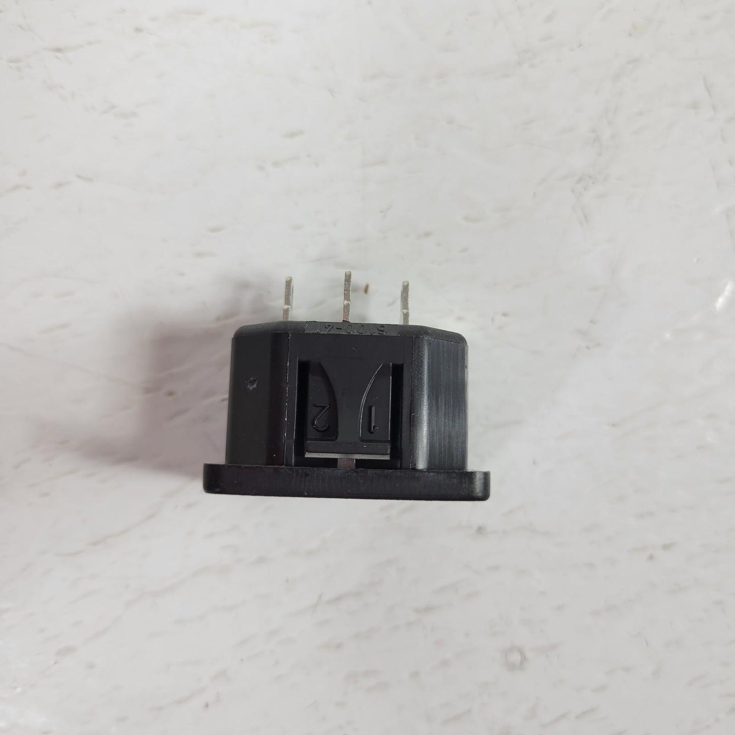 IEC Appliance Inlet C14, Snap-in Mounting, Front Side, Solder Terminal 6100-41