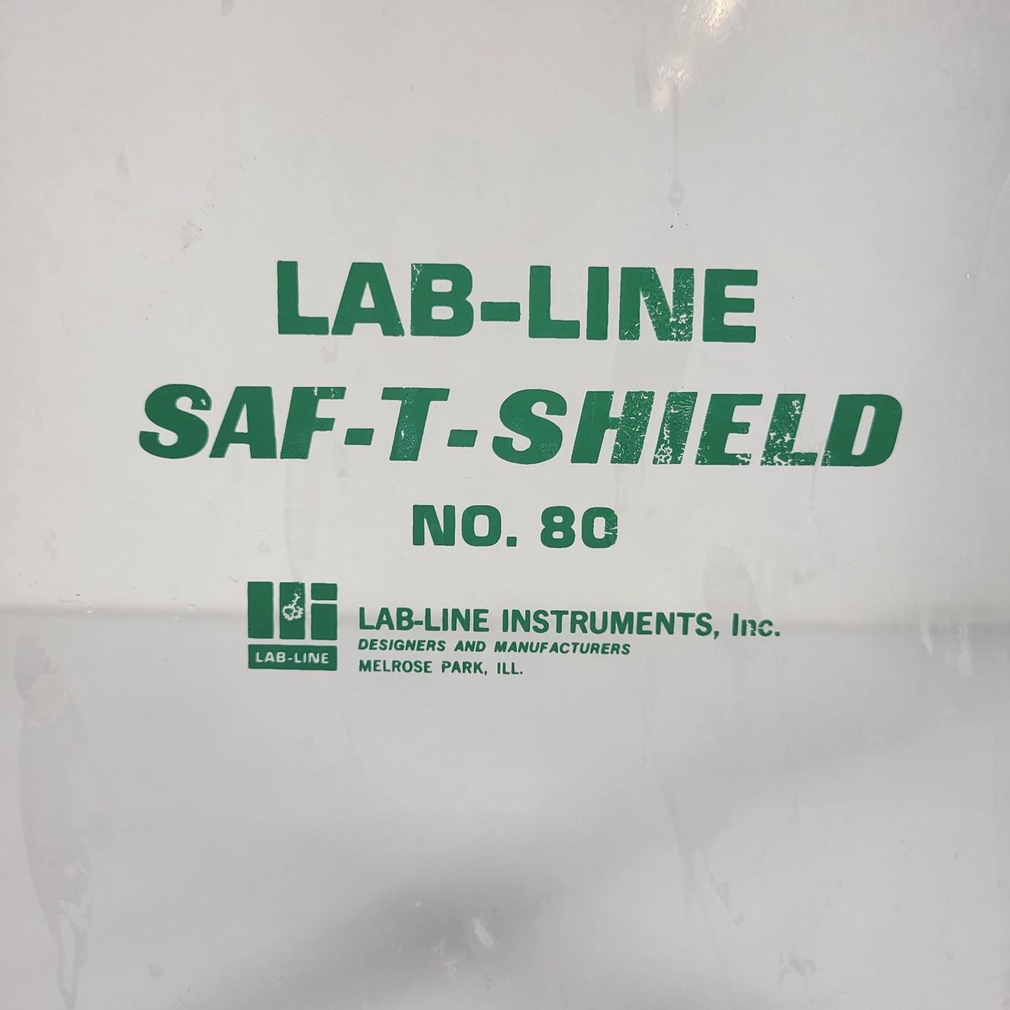 Lab-Line Instruments Saf-T-Shield No. 80 3-Panel Folding Lab Safety Shield
