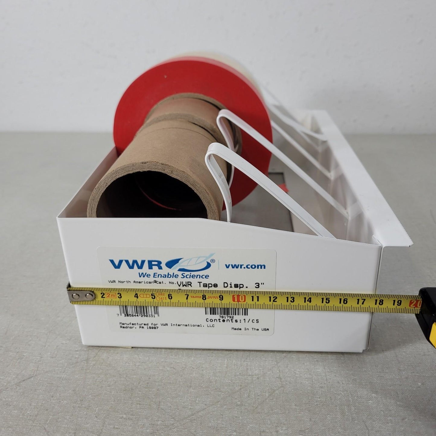 VWR Tape Dispenser 89097-898 Multiroll Metal 3" Multiple Roll