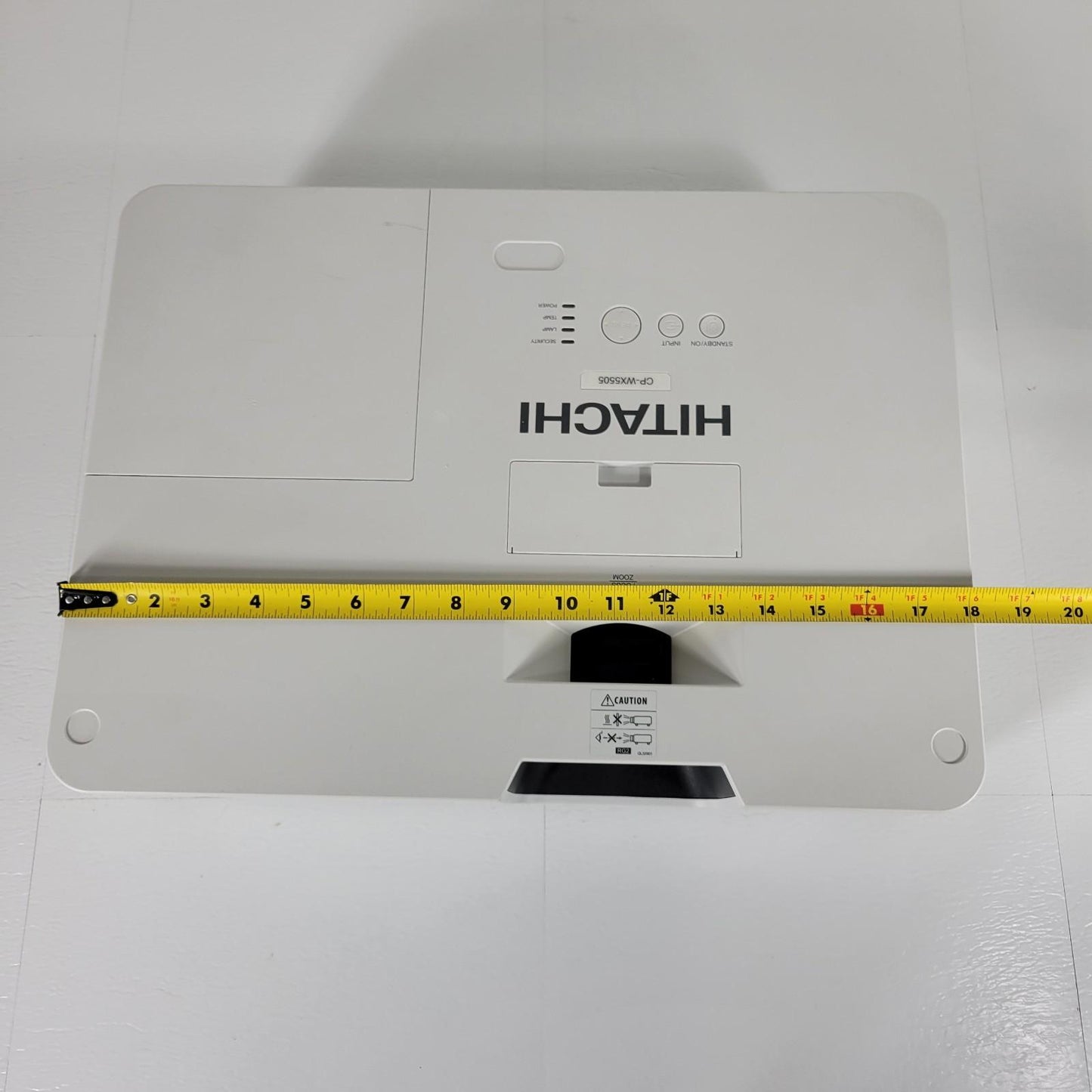 Tested Works Hitachi CP-WX5505 3LCD Projector 5000 Lumen 1080p 14,442 Lamp Hours