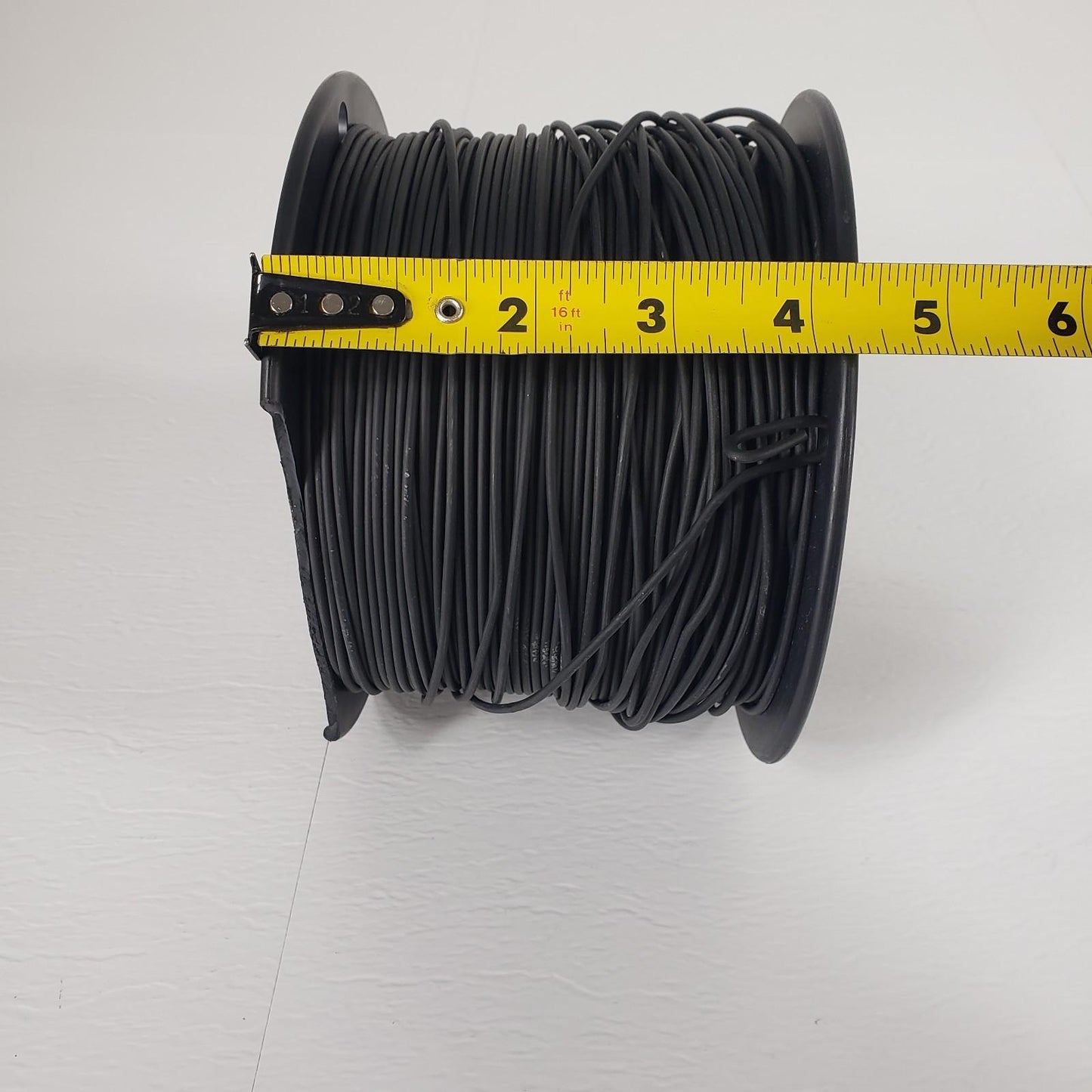 Partial Reel 860ft- Waytek WM16-0 TXL Black Cross-Link Automotive Wire 16GA