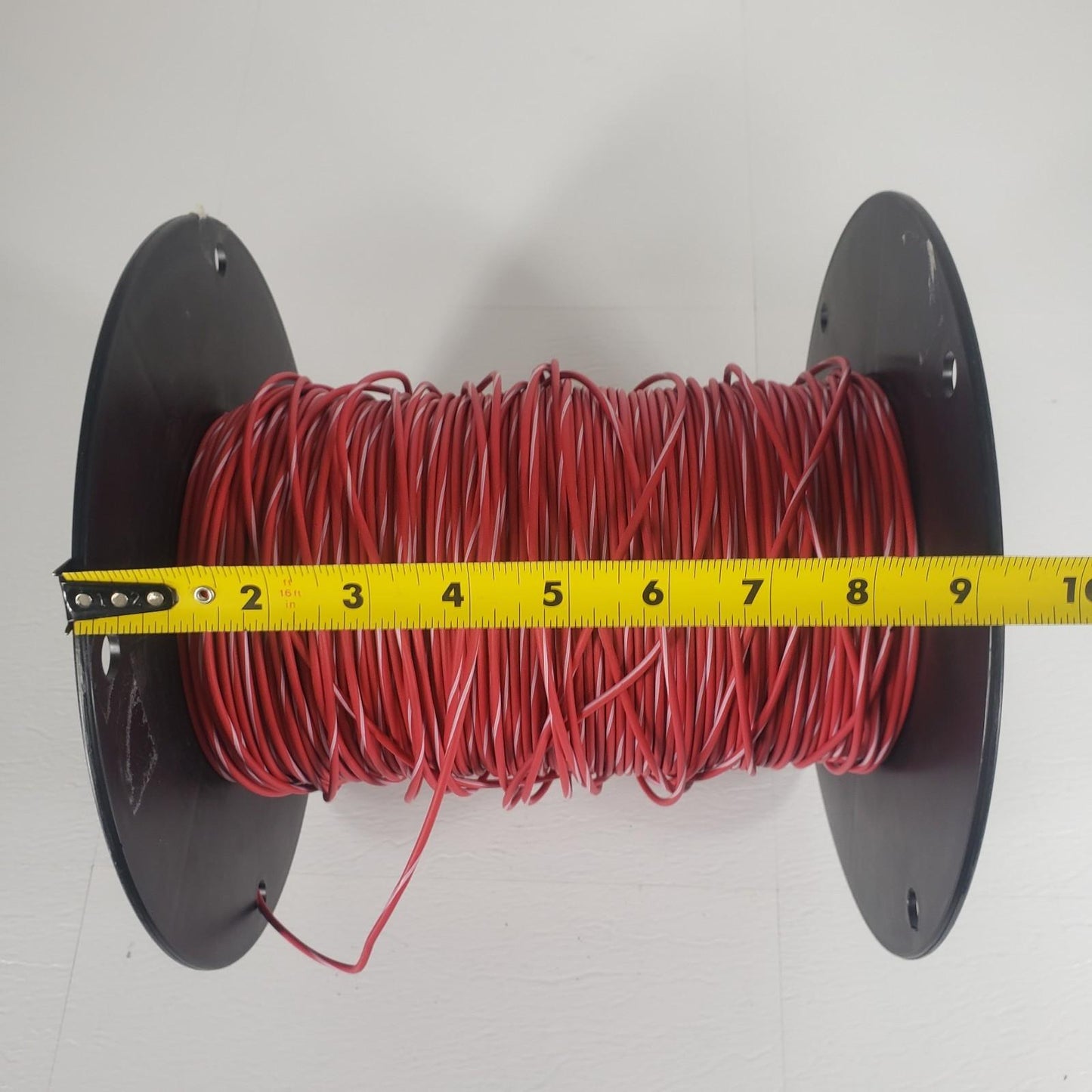 Partial Reel 800ft Waytek WX16-2 SXL Red & White Cross-Link Automotive Wire 16GA