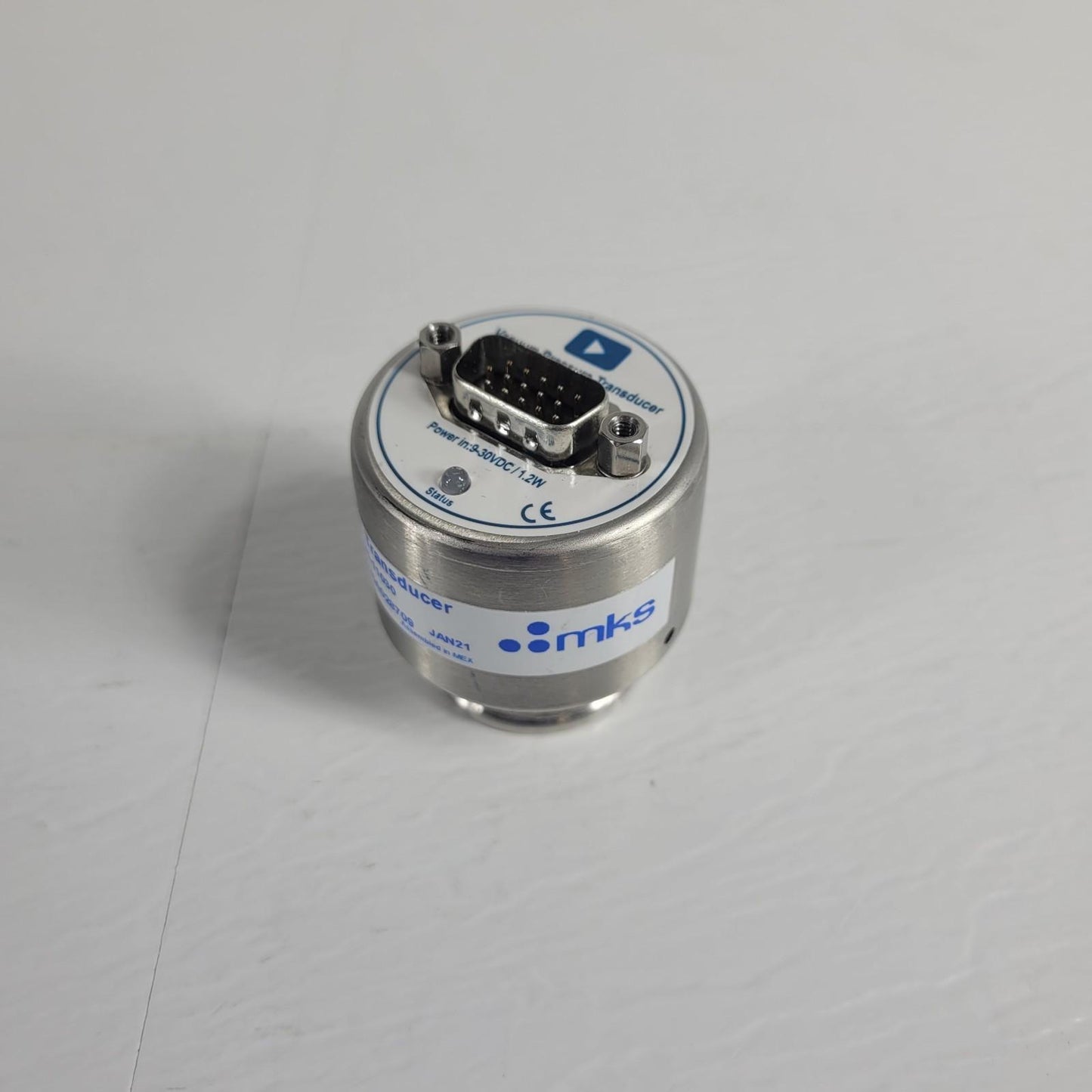 TESTED MKS 925-11030 Loadlock Vacuum Pressure Transducer KF25 NW25 Gauge
