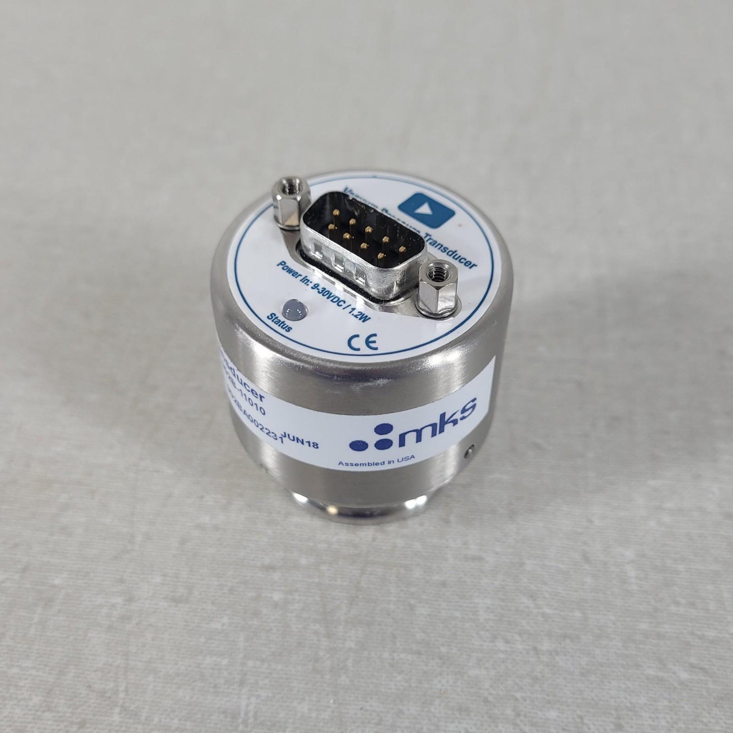 TESTED MKS 902B-11010 Piezo Vacuum Pressure Transducer Gauge NW25 KF25