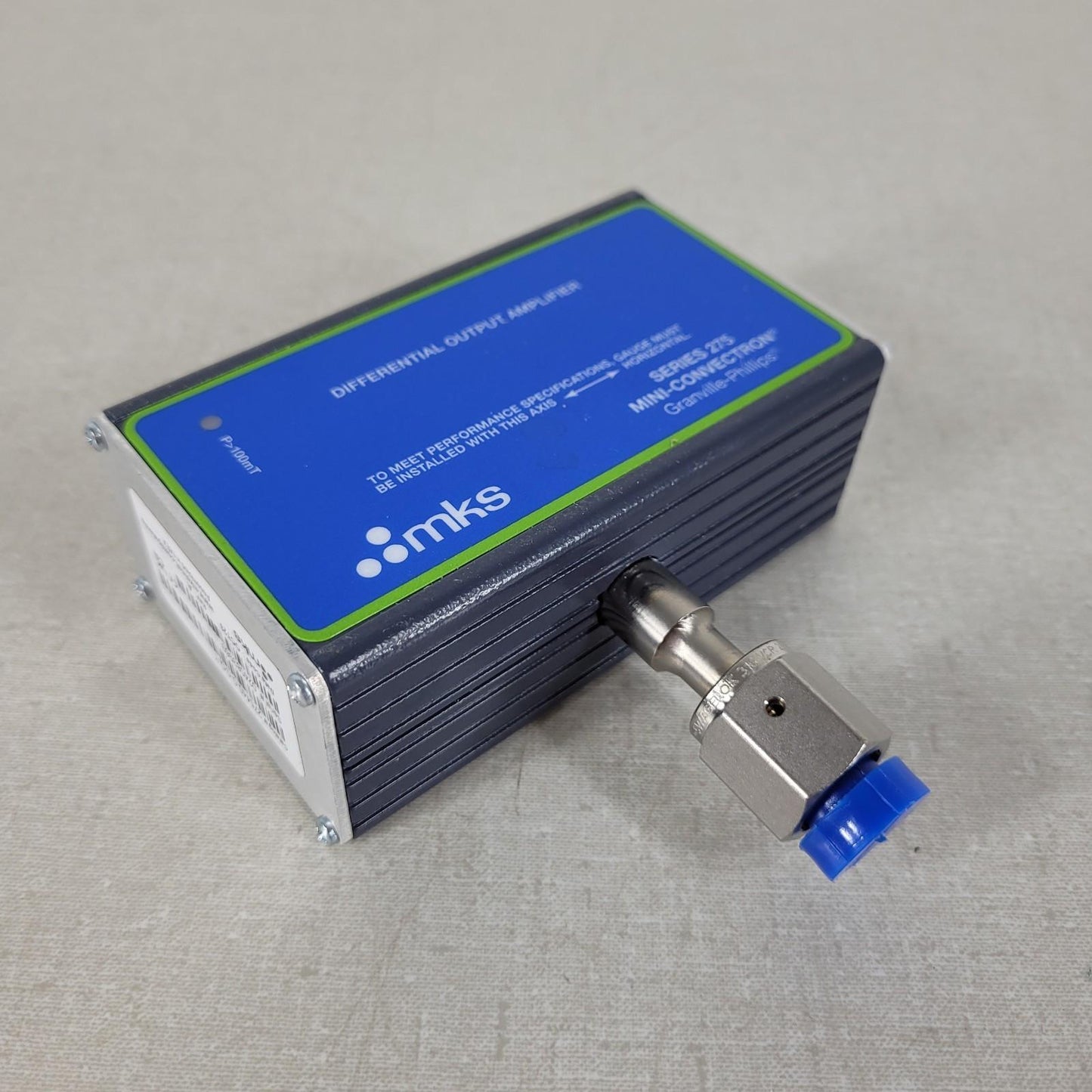 TESTED MKS 2754400GQT Gauge 275 Mini-Convectron Differential Output Amplifier