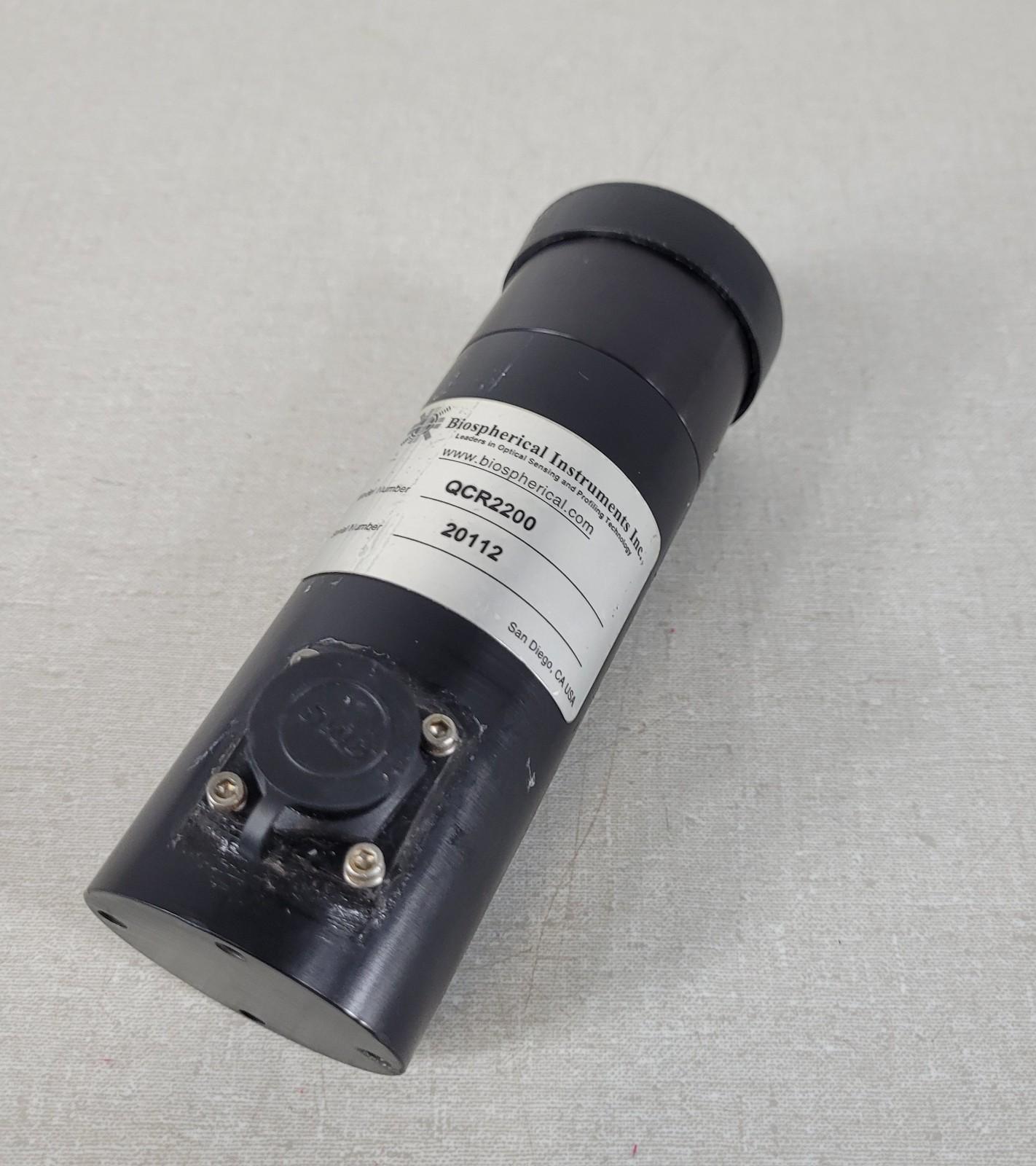 BIOSPHERICAL INSTRUMENTS INC. QCR2200 Surface Refer. Radiometer Serial #: 20112