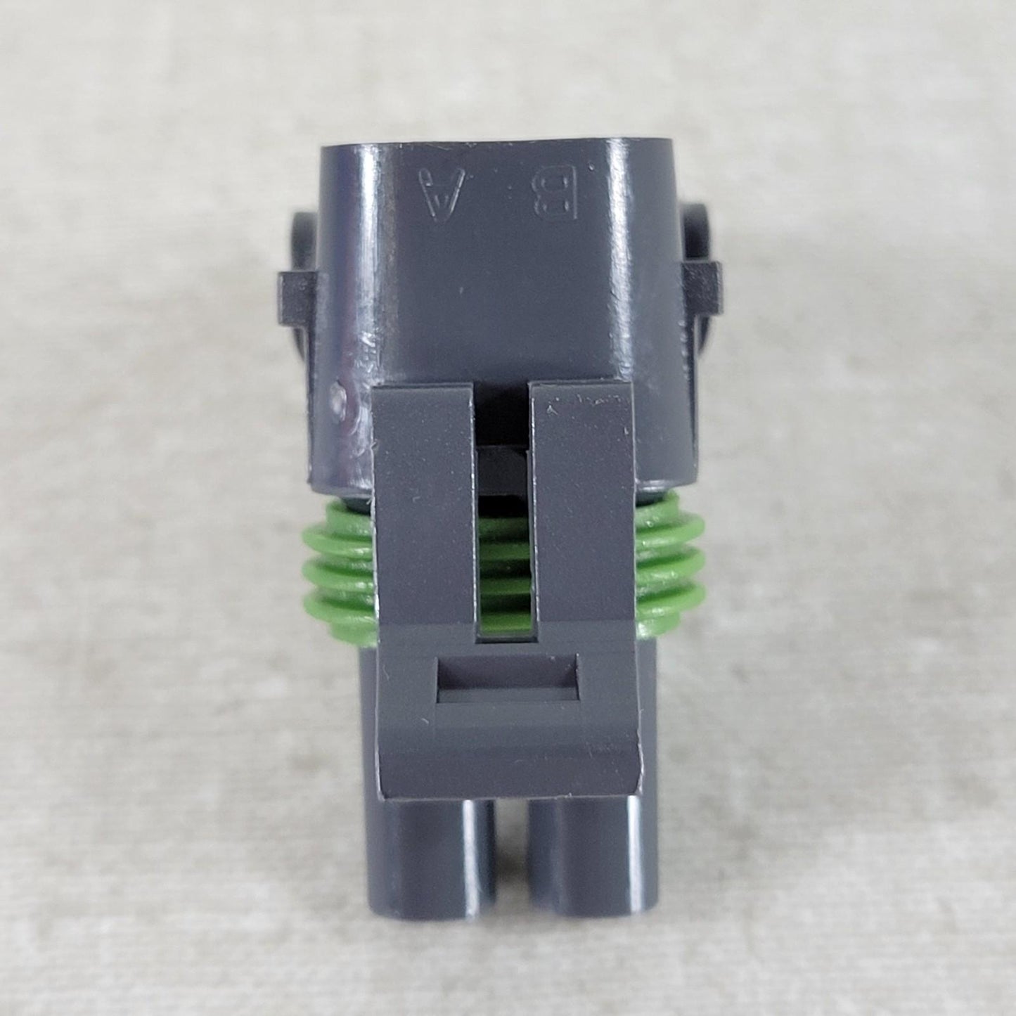 2 Units Aptiv Delphi 12015378-B 2-Pin Automotive Electrical Connector Plug
