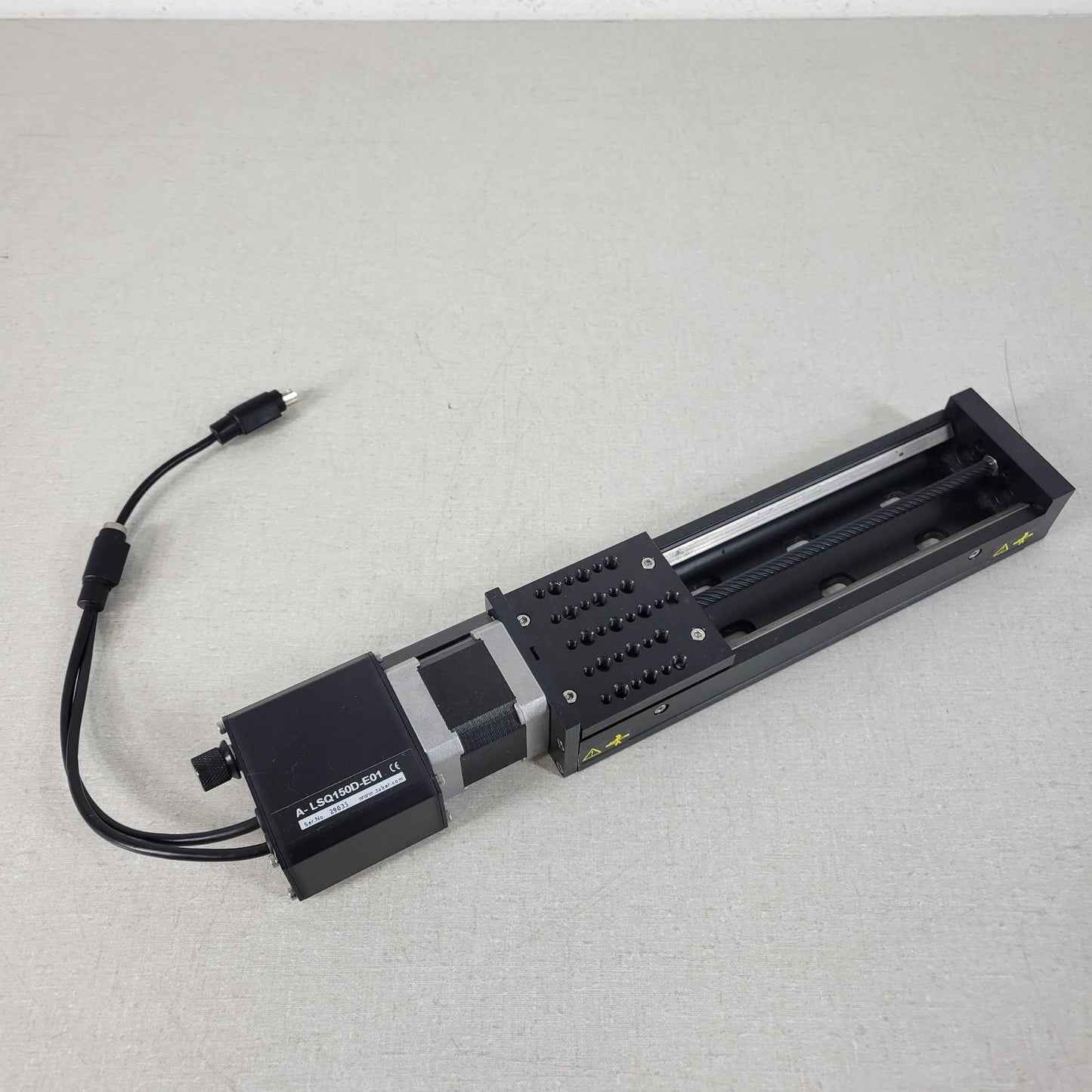 Zaber A-LSQ150D-E01 Motorized Linear Stage Built-In Controller 150mm Stroke
