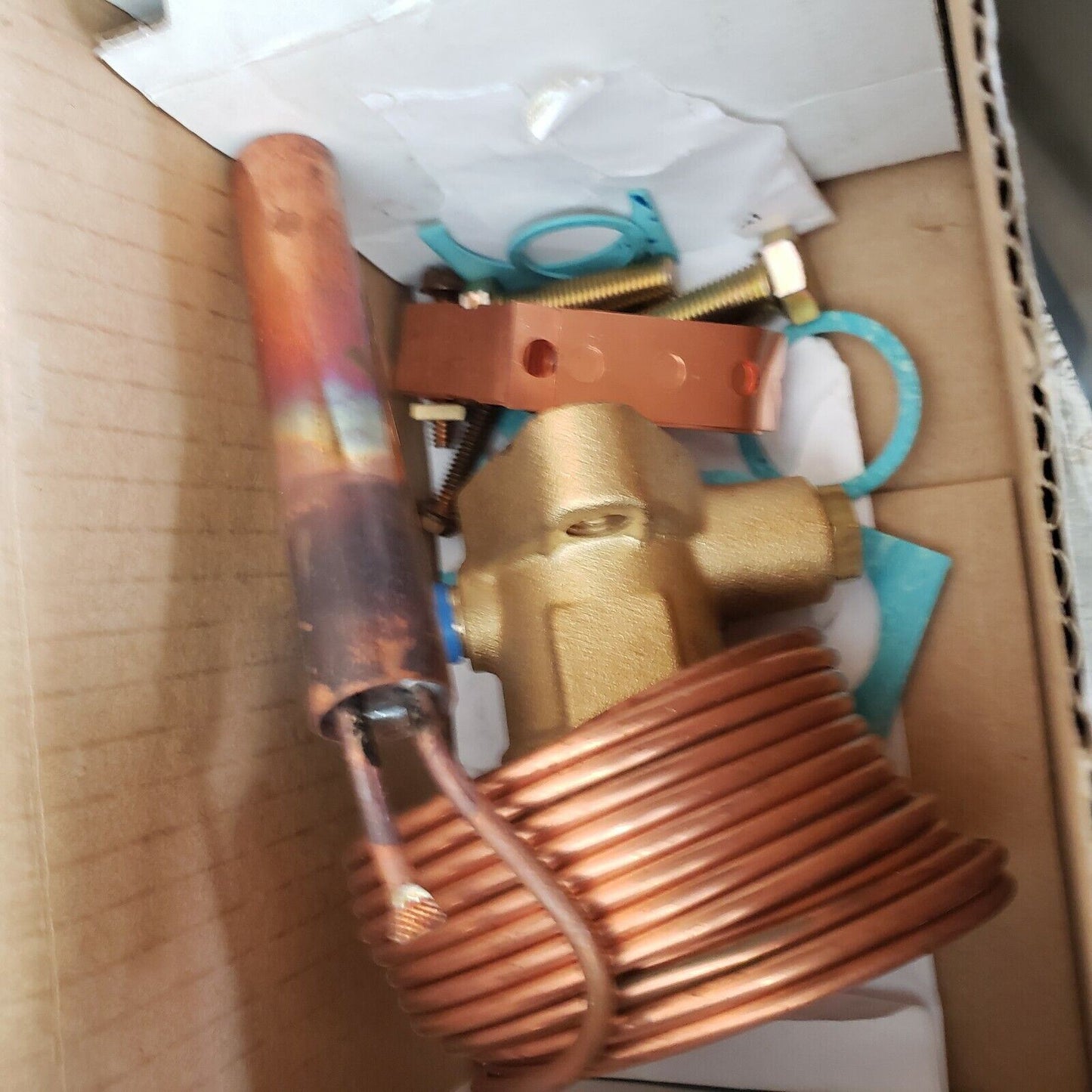 Emerson XB-1019 HZ-2B Thermal Expansion Valve 1/4" Flare Thermostatic 5' Tube