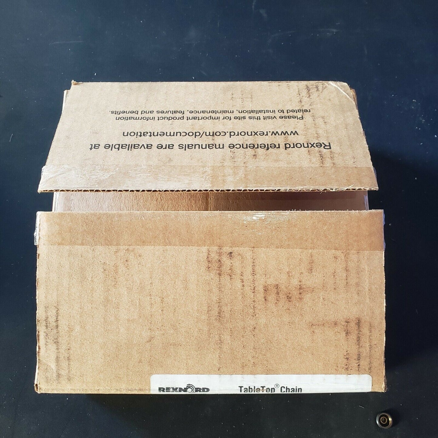 Rexnord TableTop Chain LF820-K3.25IN 10 Feet 3.25 Inches Wide 10177685