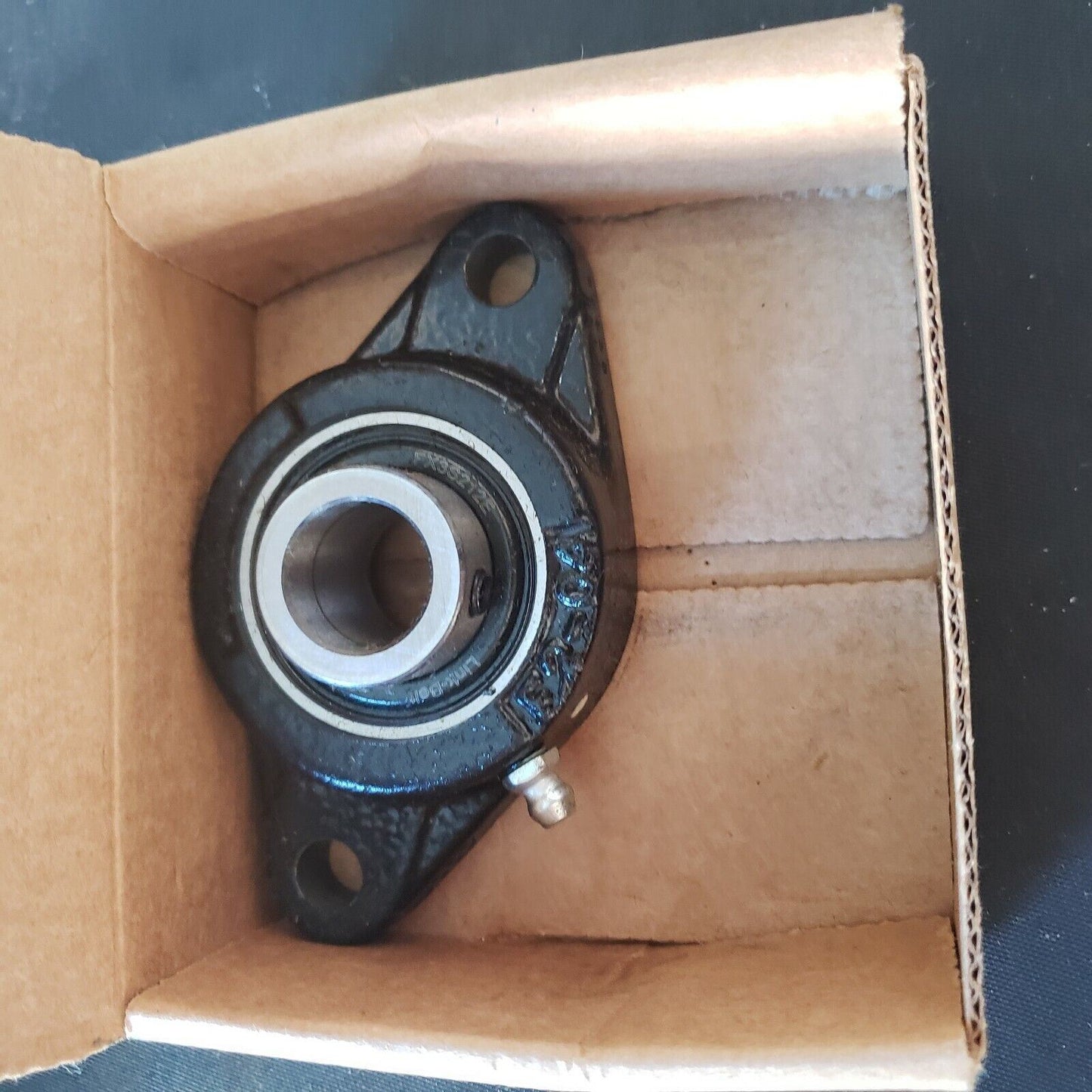 Rexnord FX3S212E Link-Belt 3/4" Bore 2-Bolt Cast Iron Flange Mount Bearing