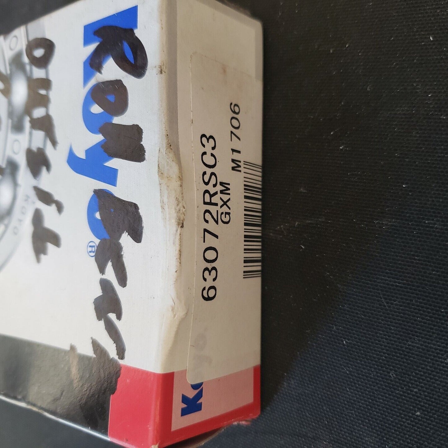 KOYO ORS 63072RSC3 Sealed Rubber Bearing Single Row 6307 2RSC3