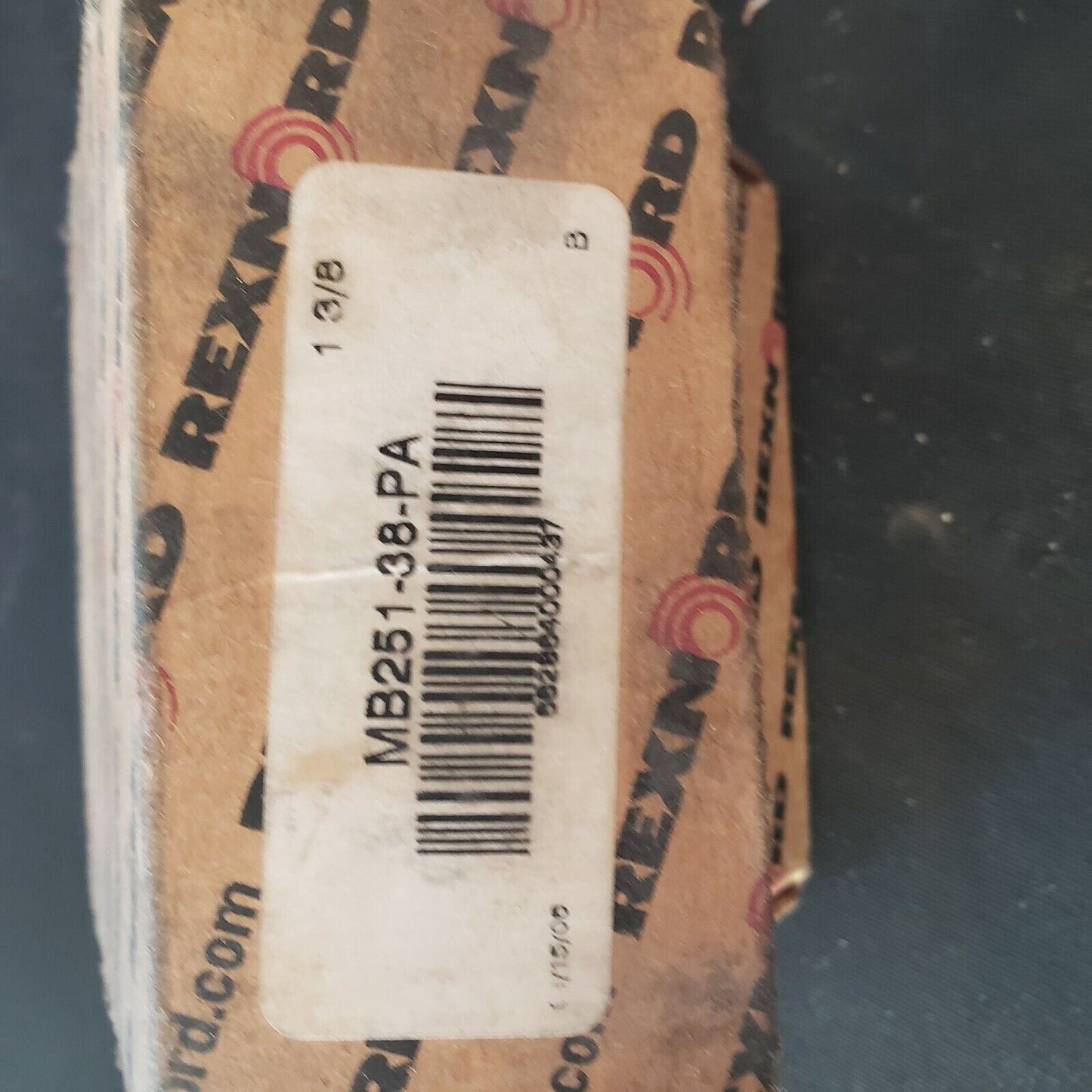 Rexnord MB251-38-PA Insert Bearing, 1-3/8" ID, 2.75" OD Roller