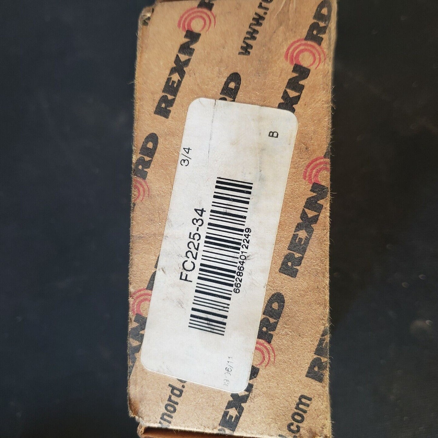 Rexnord FC225-34 Ball Bearing 2-Bolt Flange 3/4
