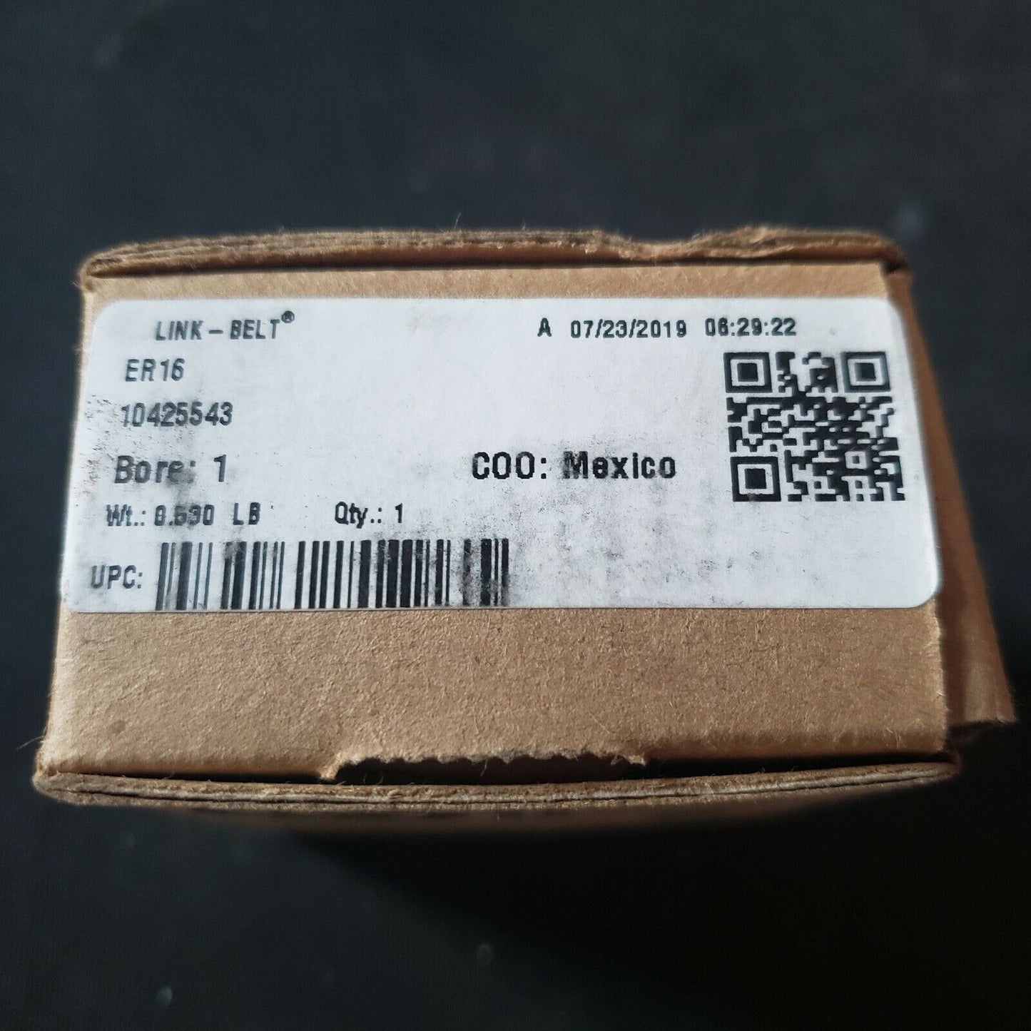Rexnord ER16 Link-Belt 1" Bore Bearing 10425543