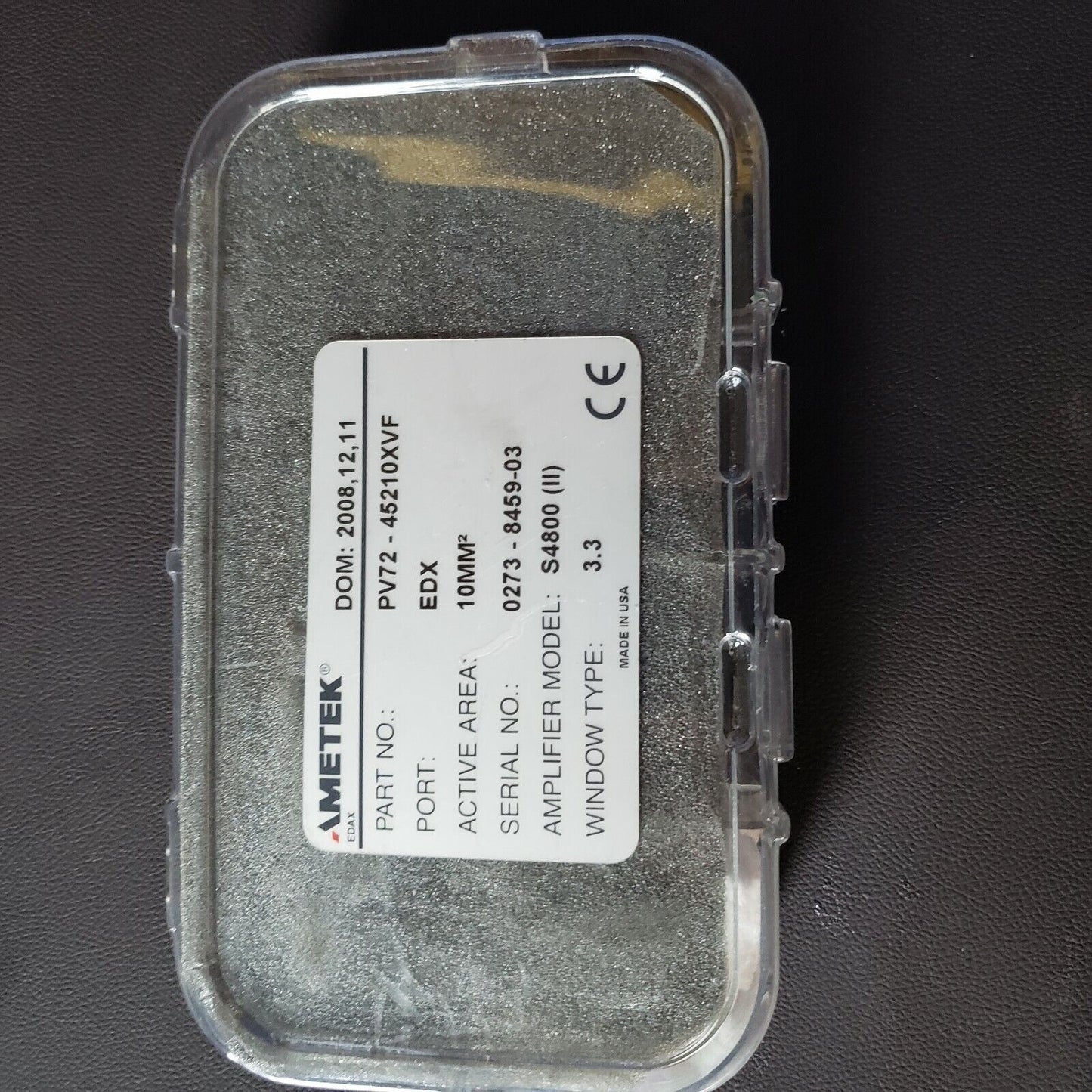 *Read* EDAX S-4700-I 135-10 EDX 10MM^2 For SEM with Amplifier and Accessories