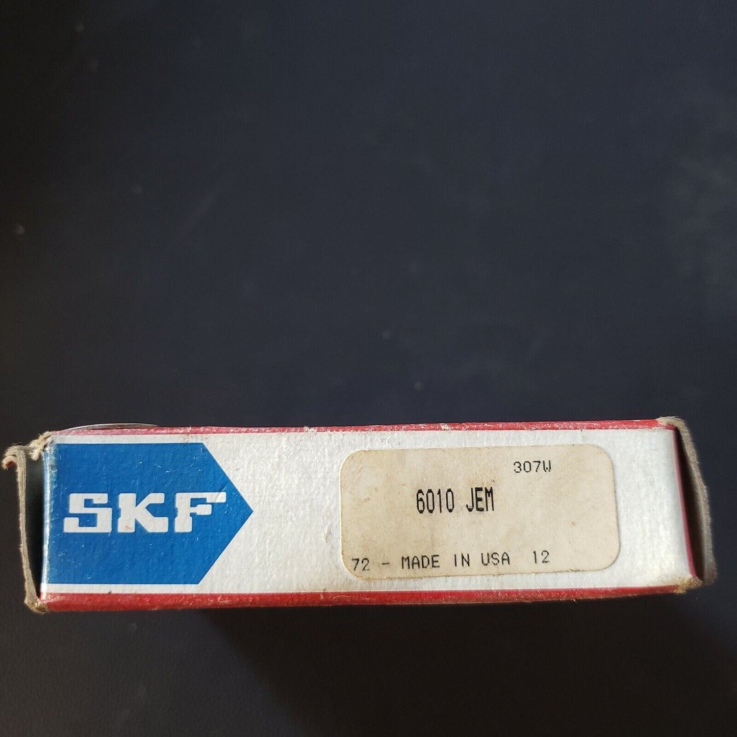 SKF 6010 JEM Ball Bearing 307W - LOT OF 2