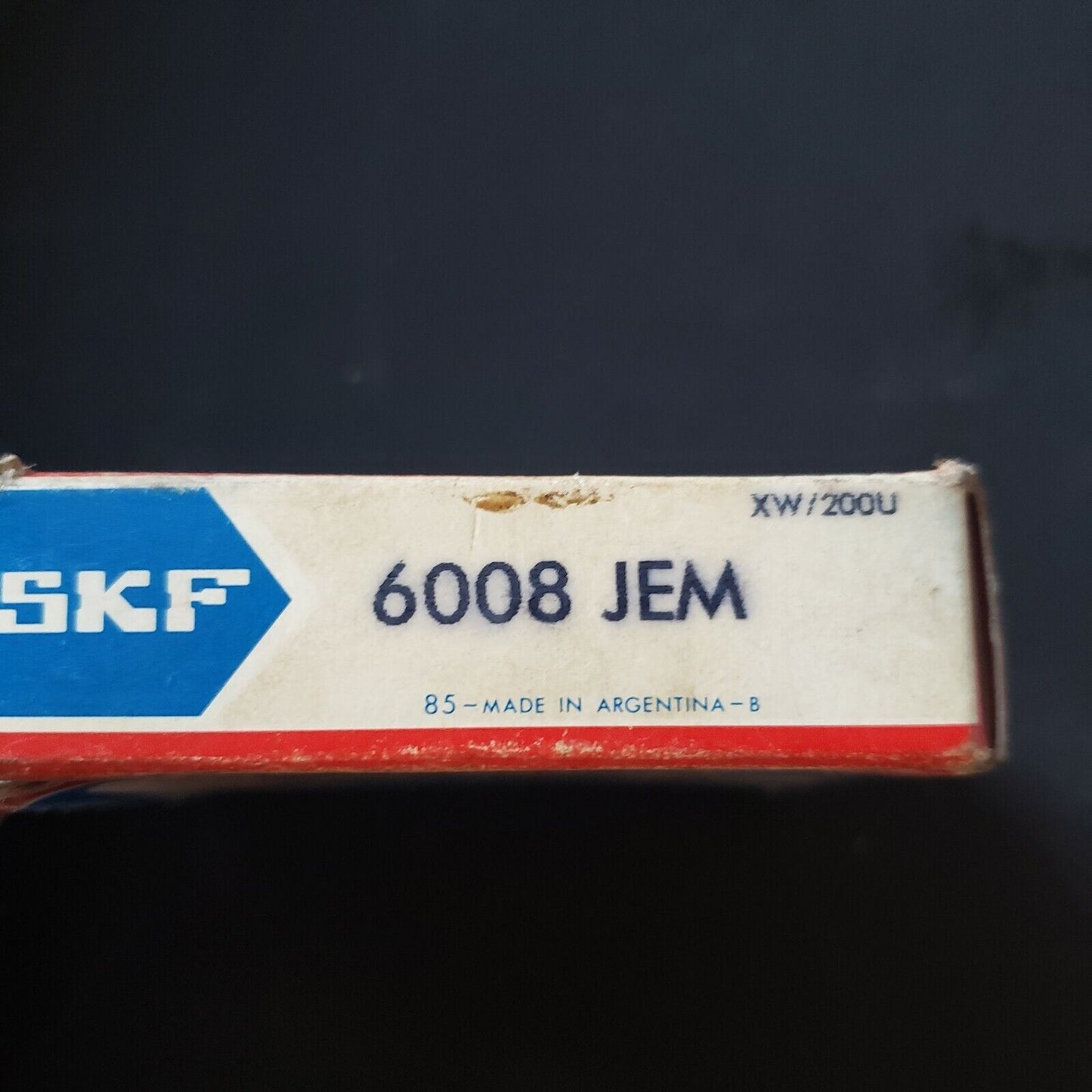 SKF 6008 JEM Ball Bearing, Steel - LOT OF 2