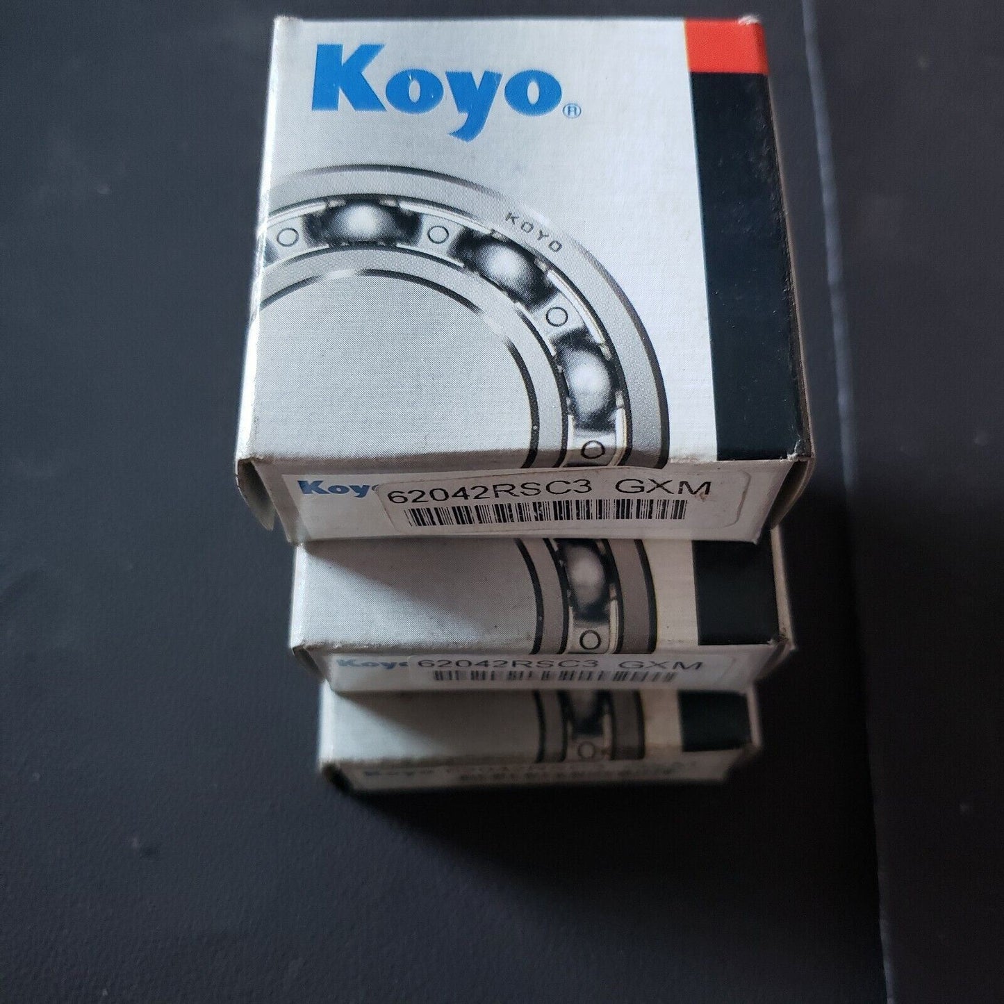 Koyo 62042RSC3 GXM Bearing - LOT OF 3