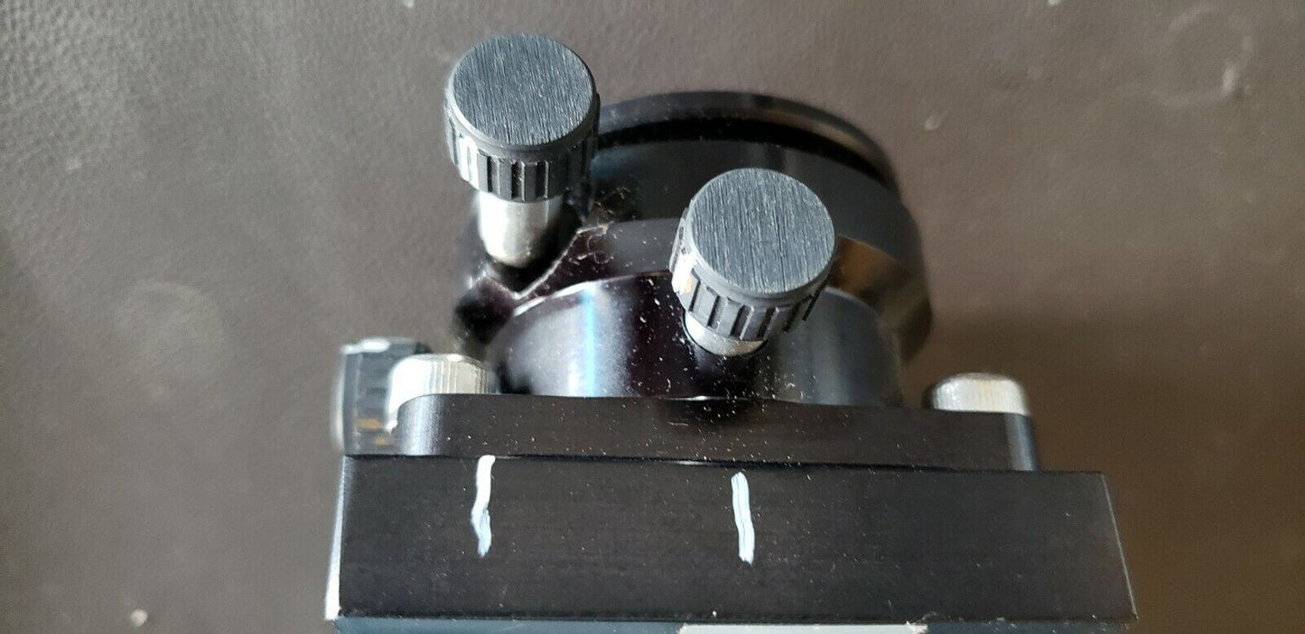 Newport Manual 2 Axis Tilt Stage Platform 485 NRC 2" Diameter with Mount