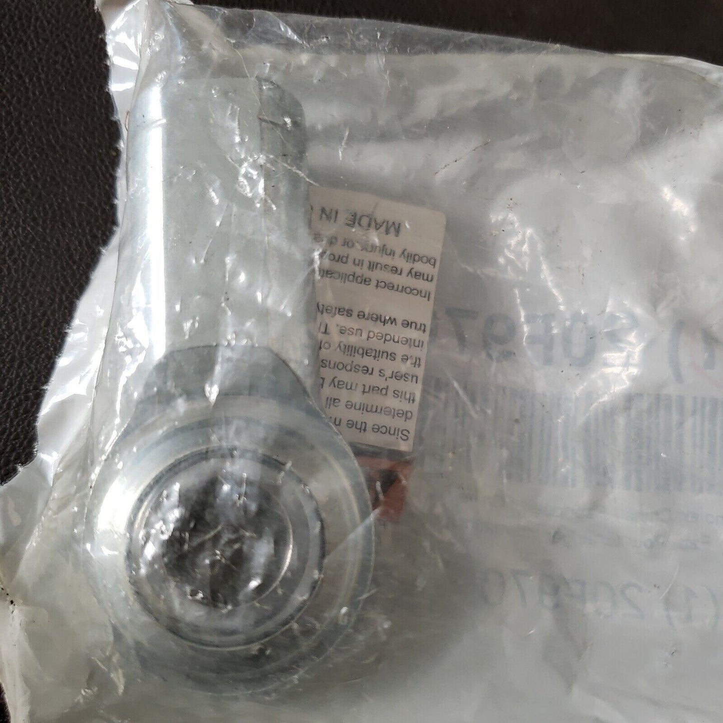 Grainger 20F970 Female Plain 52100 Steel Spherical Rod End with 1/2-20" LH Thred