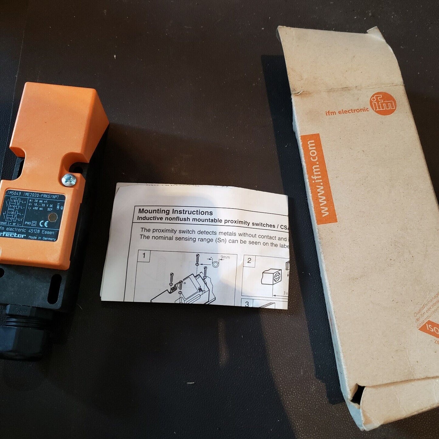 Efector IM5043 IME2020-FRKG/NPT Inductive IFM