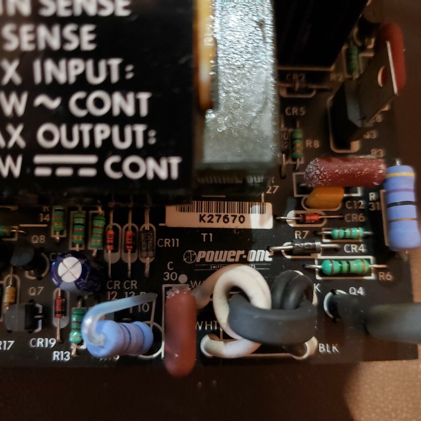 Power One SPL53-1012 80 watt Max Output Power Supply