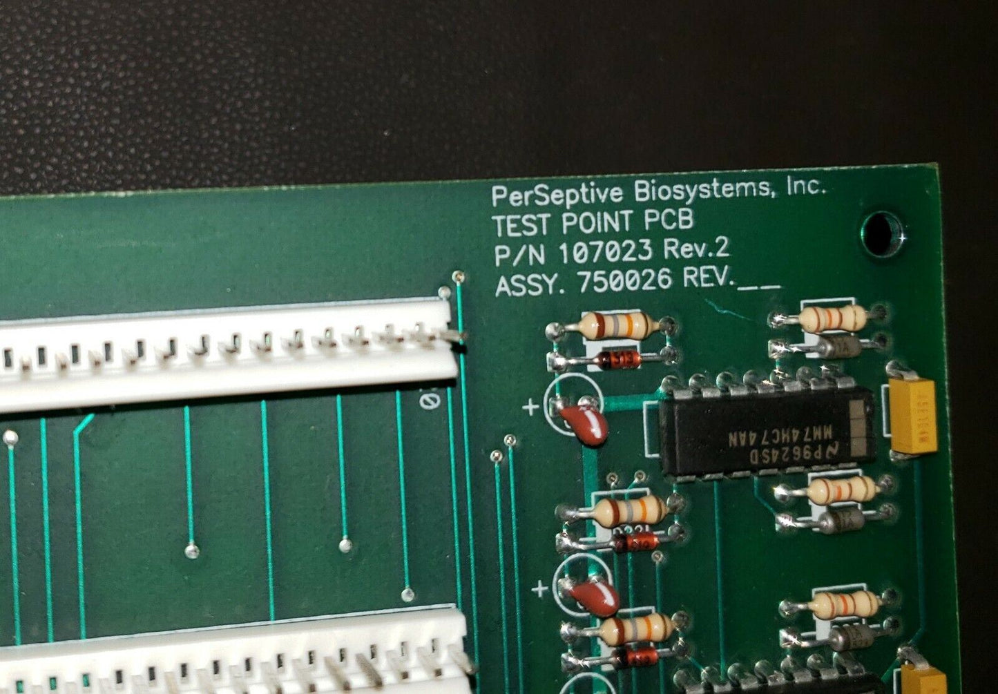 PerSeptive Biosystems Test Point PCB 107023 Rev. 2 TESTED