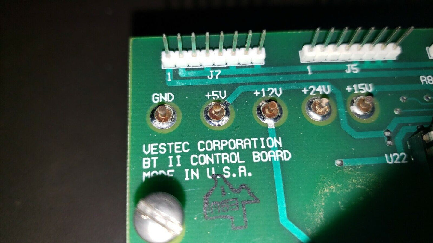 Vestec BT II Control Board PerSeptive Biosystems TESTED with Screws