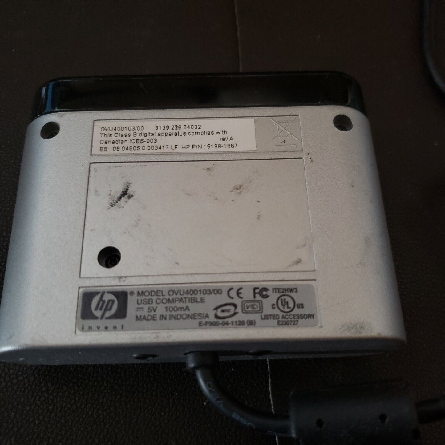 HP OVU400103 /00 USB IR Remote Interface Control