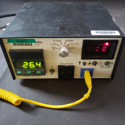 J-KEM Scientific 210 Heater Timer Temperature Controller Instrument