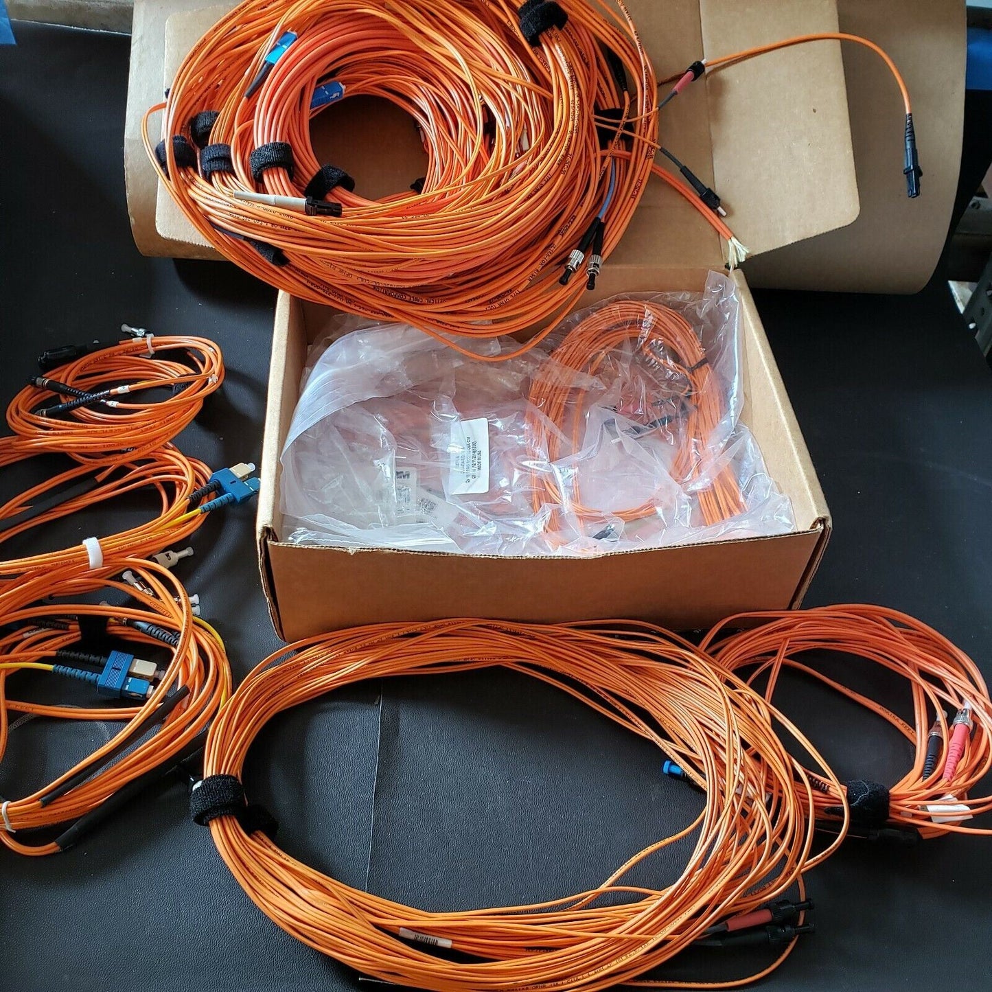 Large Lot Foxconn 3M Cisco Fiber Optic Optical Cables Connectors