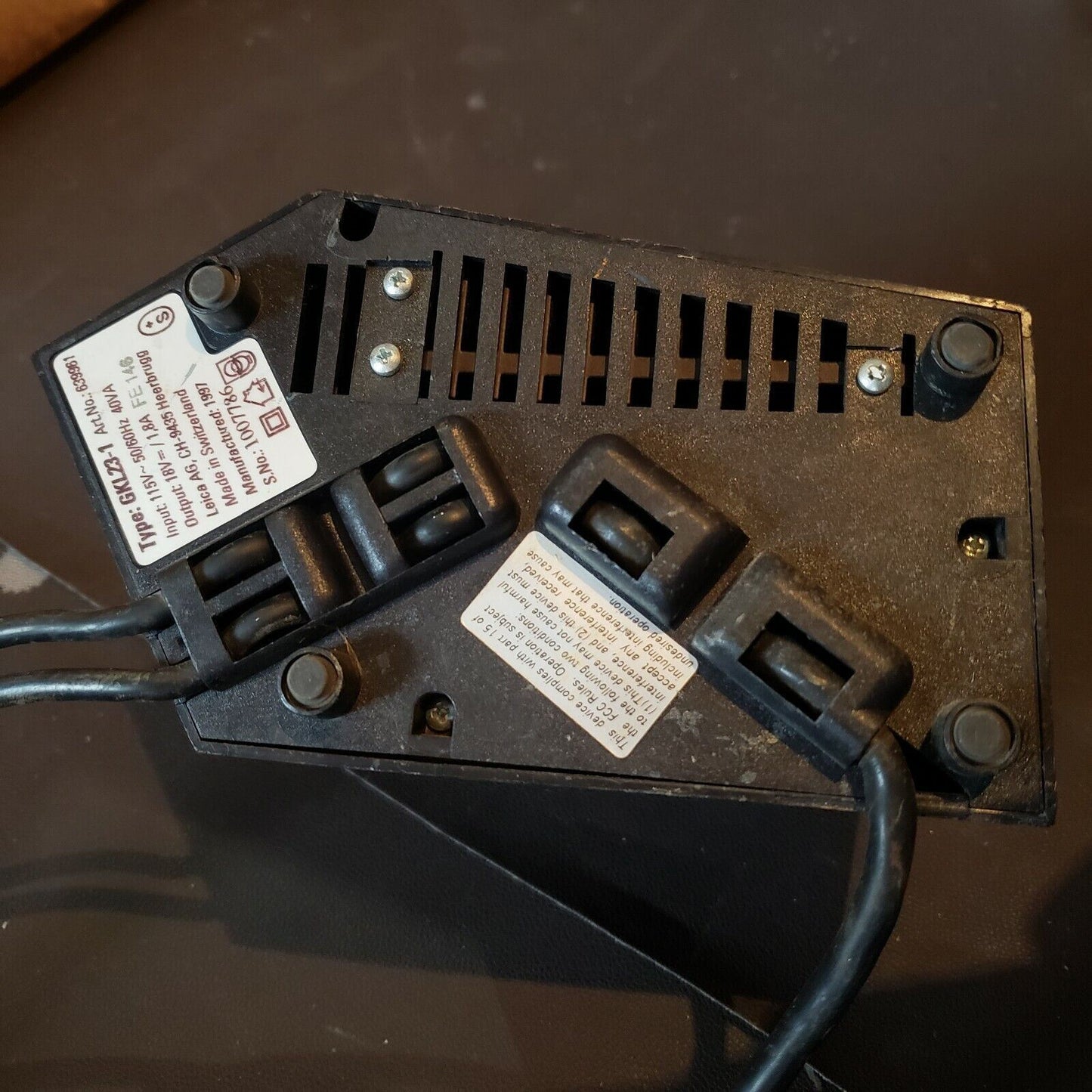 Leica GKL23-1 18V Battery GPS Charger 639961