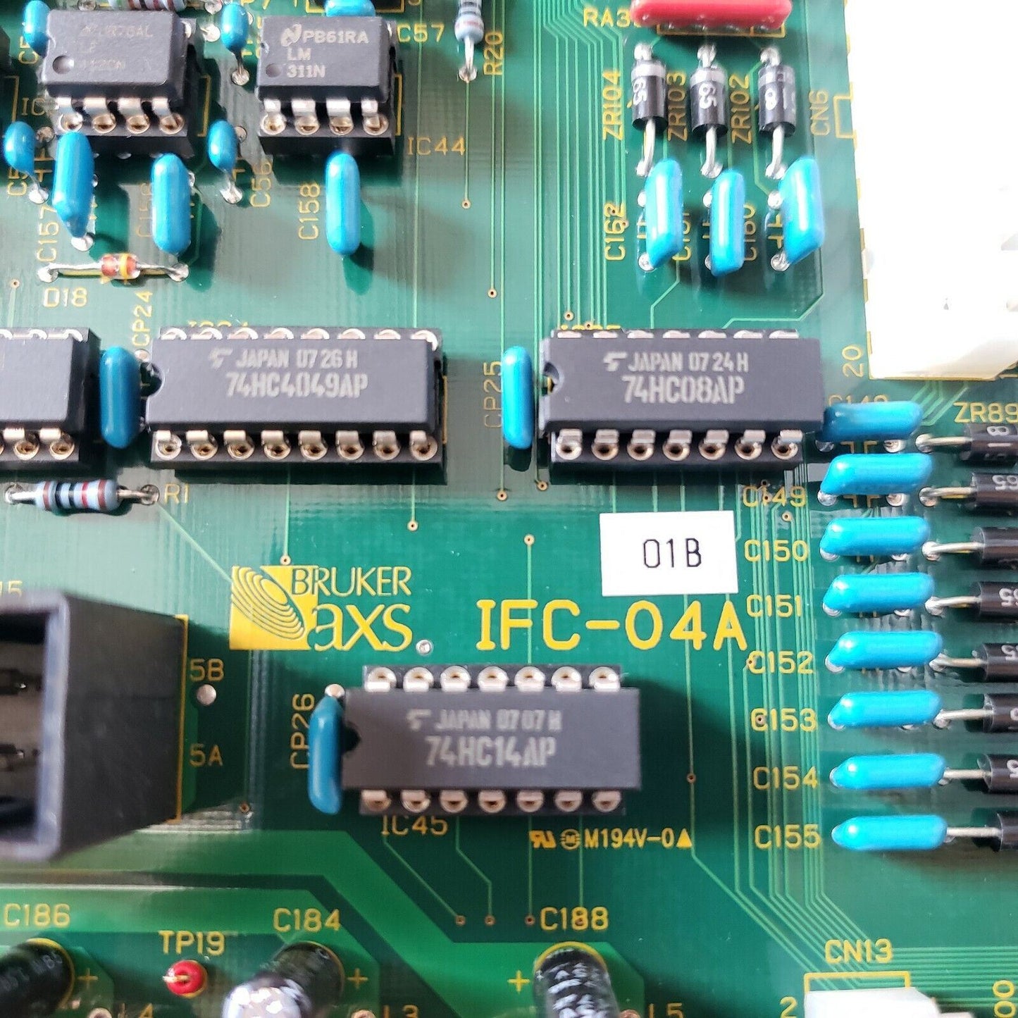 Bruker AXS IFC-04a Control Board D8 XRD Power Supply Logic PCB