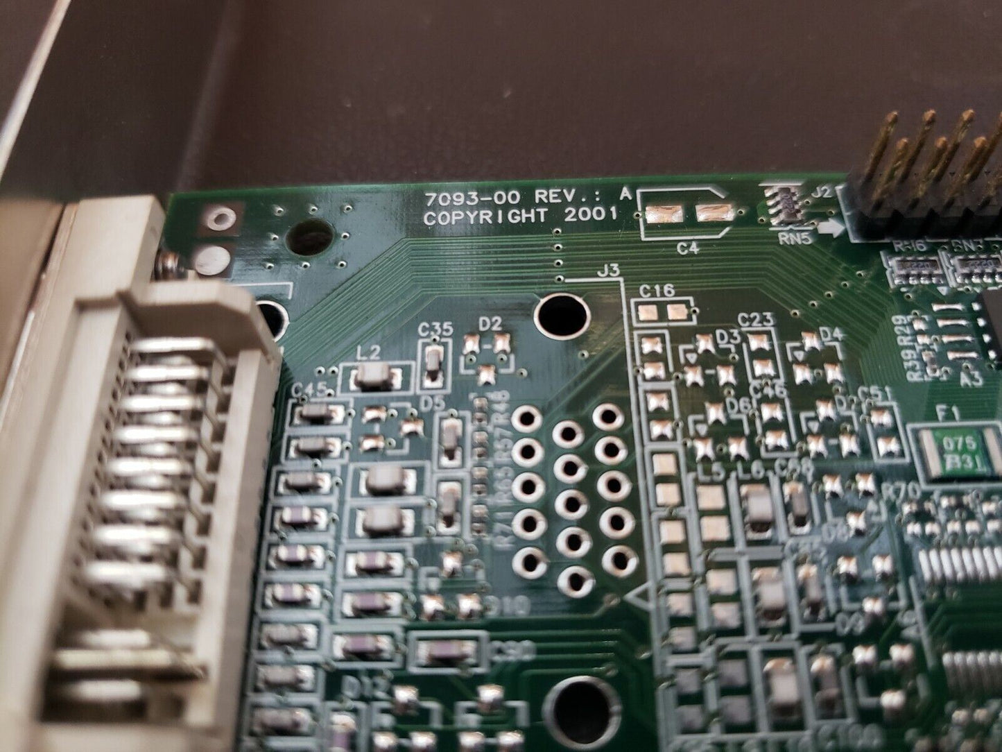 Matrox DVI Graphics Video Card 7093-00 Rev A 25p6691 FC G45fmdva32doe Rev. A