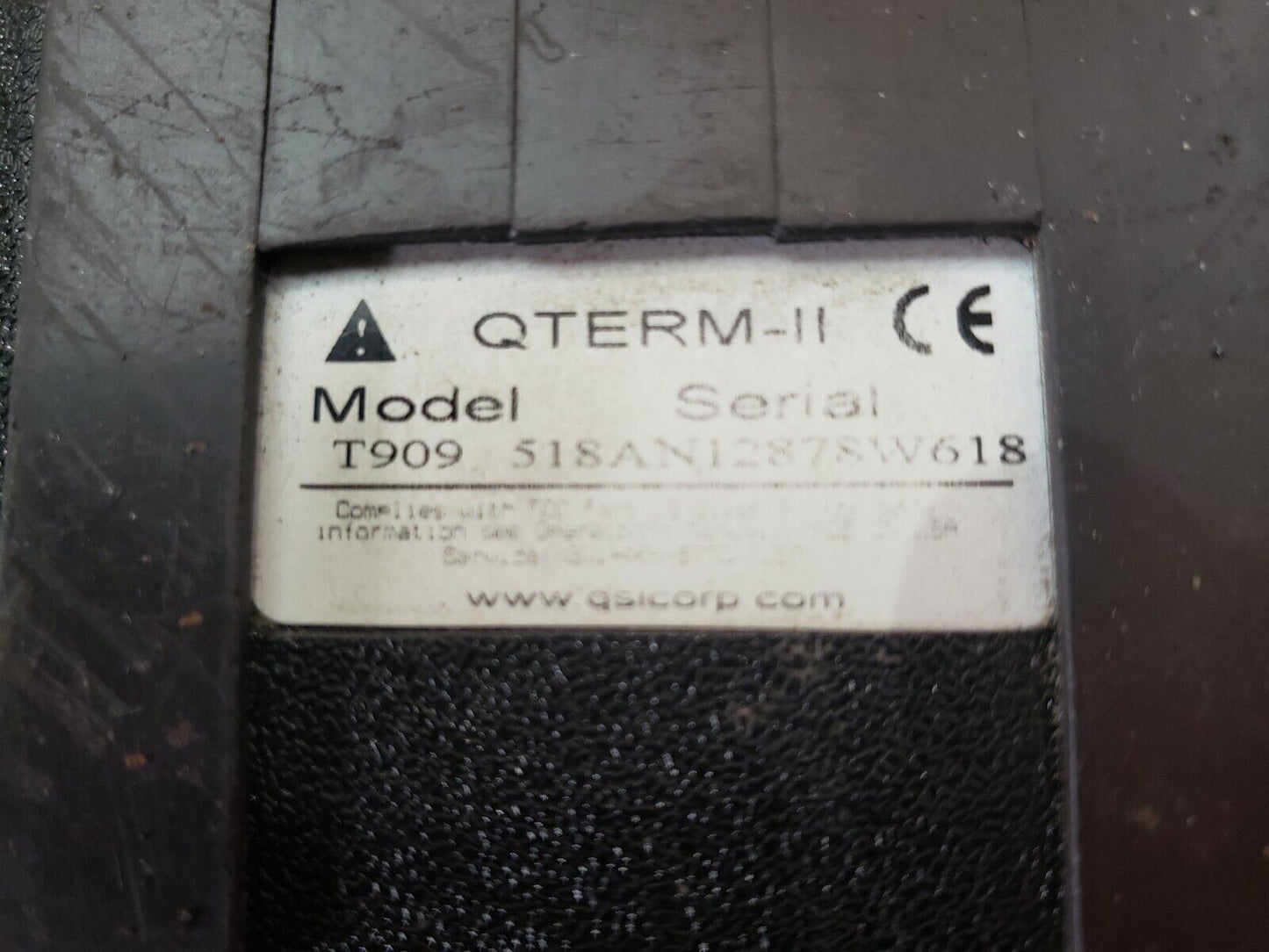 Bruker AXS Control QTERM-II Model T909 Handheld Interface Controller Programmer