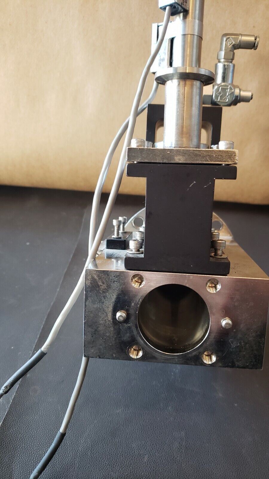 UHV Custom High Vacuum Chamber with Pneumatic Valve 7-port