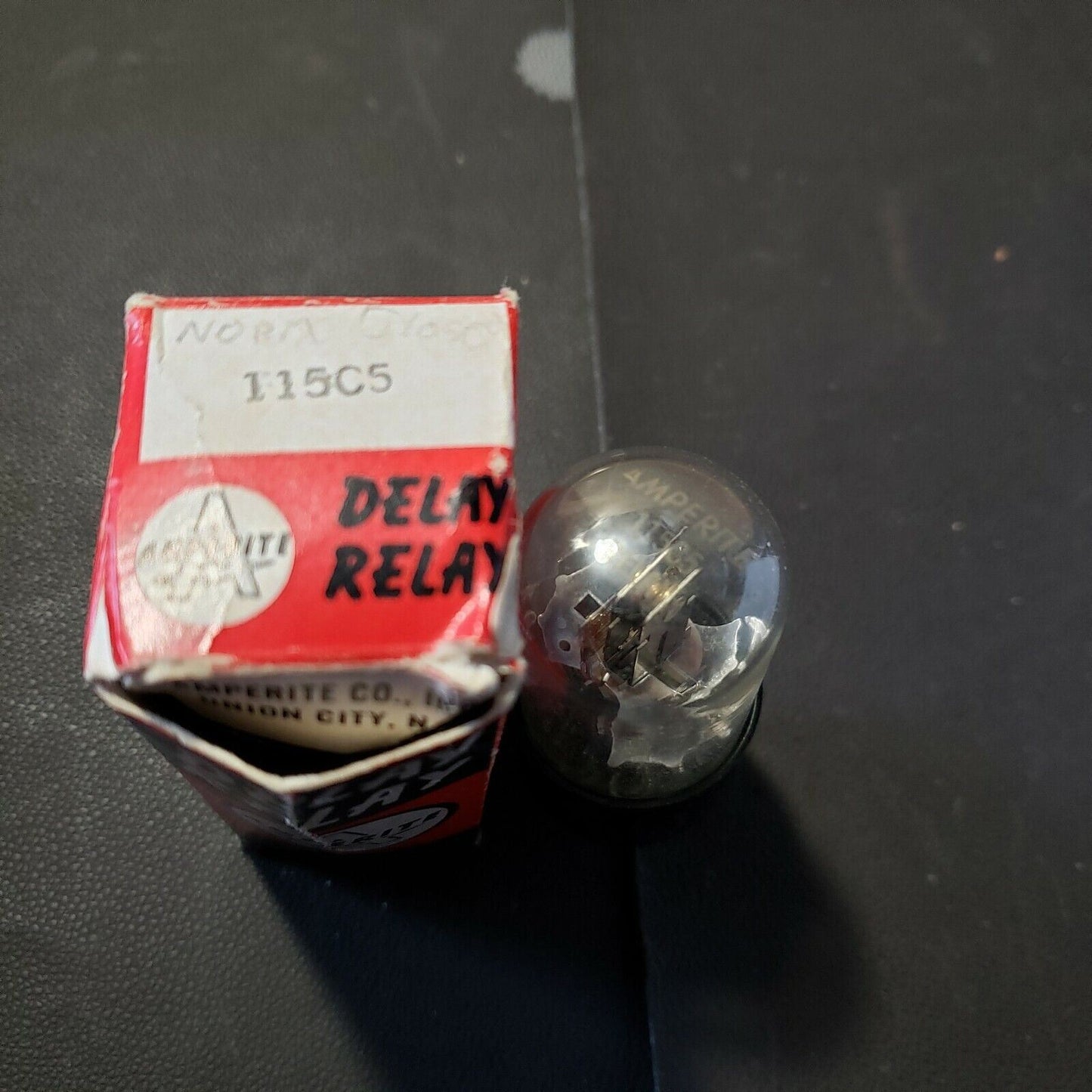 Amperite 5-Second Delay Relay 115C5 Vacuum Tube Valve VINTAGE