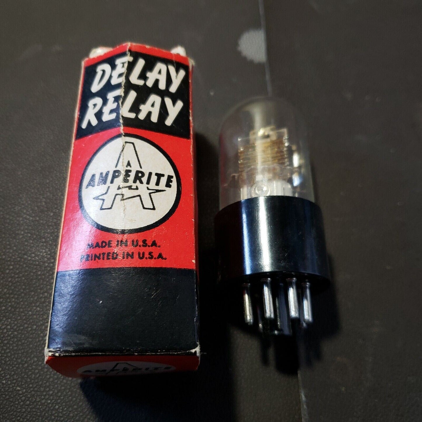 Amperite 5-Second Delay Relay 115C5 Vacuum Tube Valve VINTAGE