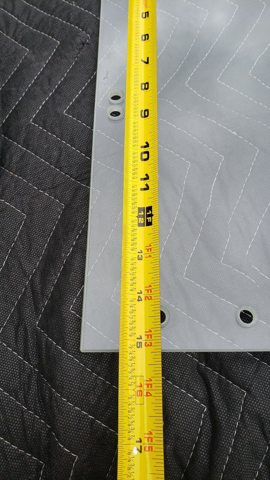 Schott RD 30 Radiation Shielding Glass 0.5 Pb 110kV 15×41" Leaded from Bruker D8