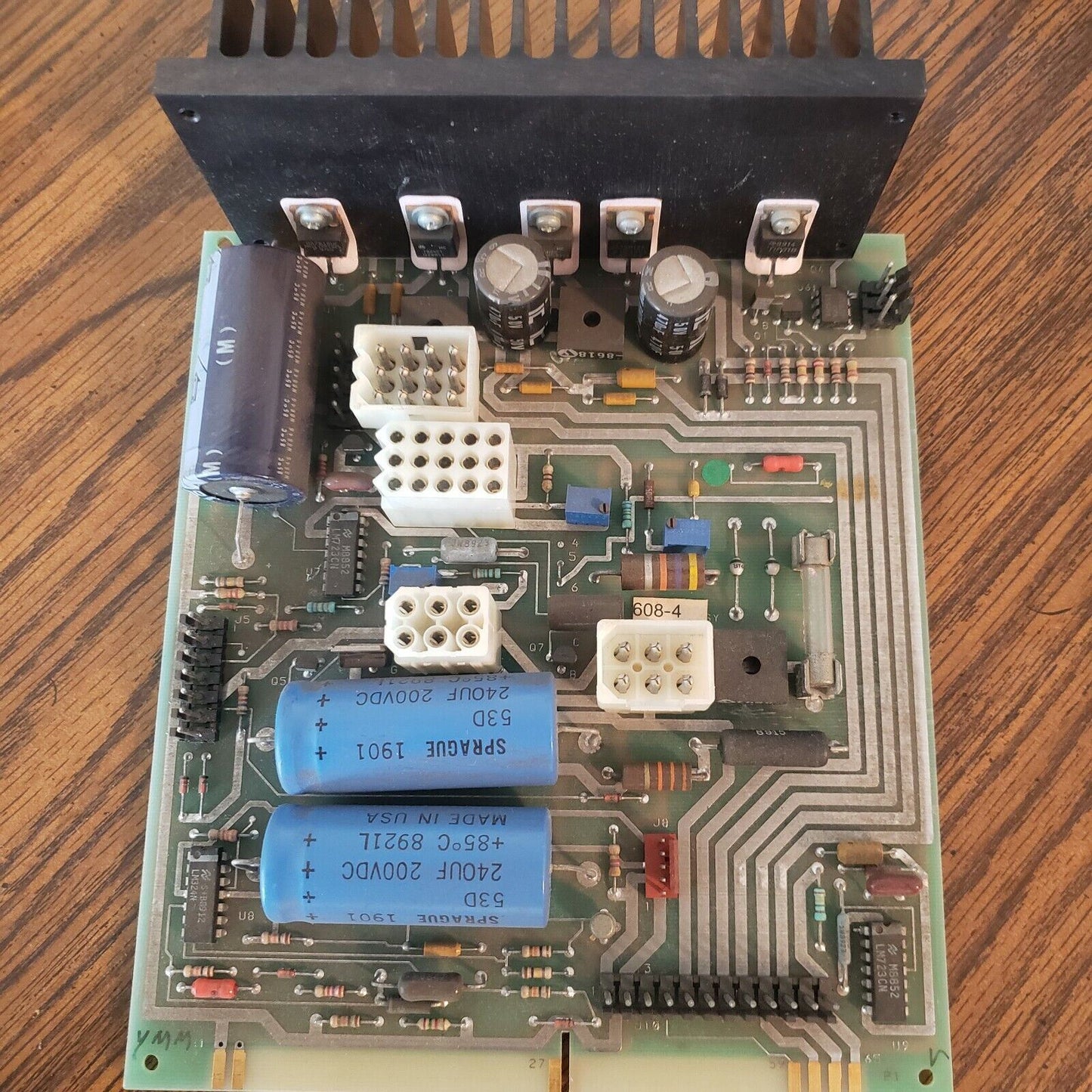 Milton Roy Spectronic 1001 Power Board 608-4 335201-608-4 Harness Top Board
