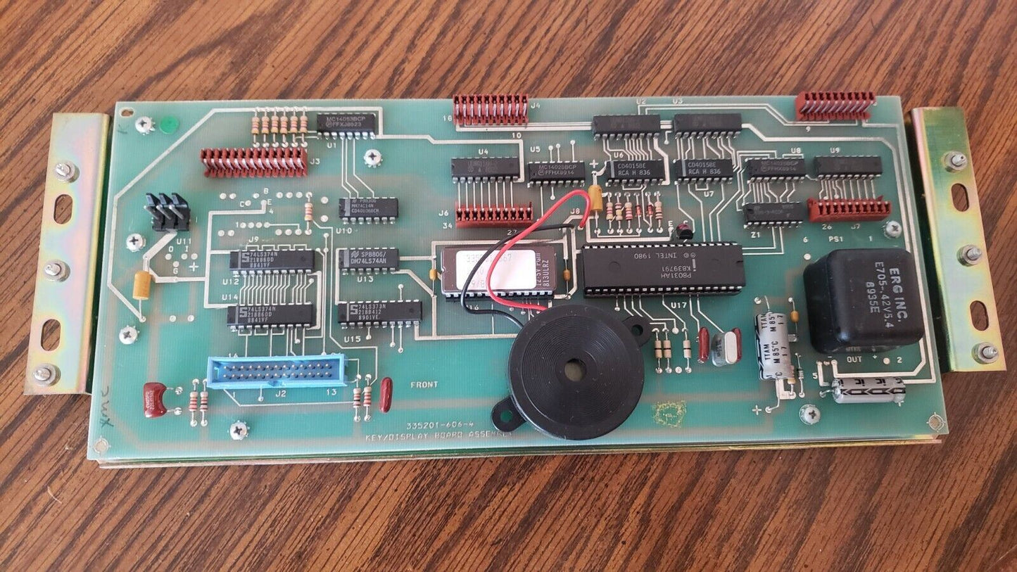 Milton Roy 1001 Spectrometer 335201-606-4 Key/Display Board Assembly