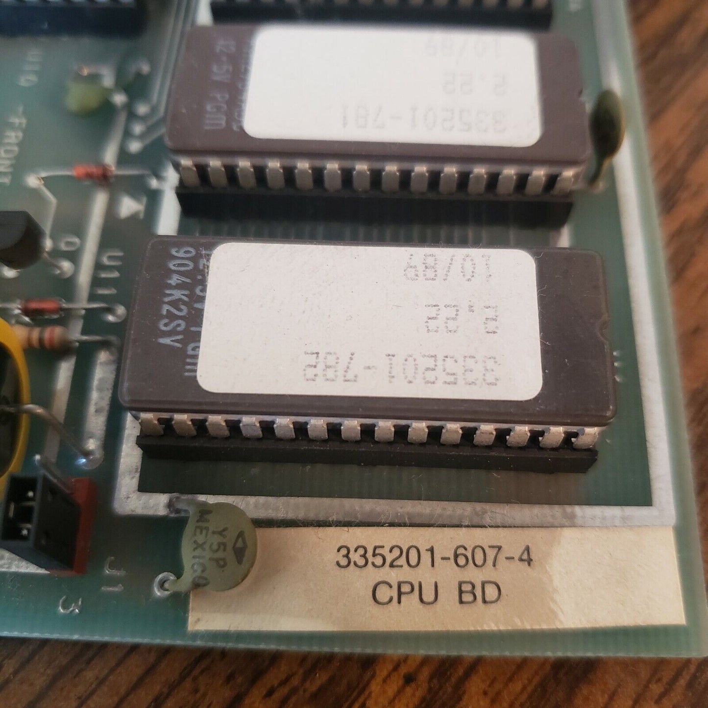 Vintage Milton Roy Spectronic 1001 CPU Main Logic Board 335201-607-4