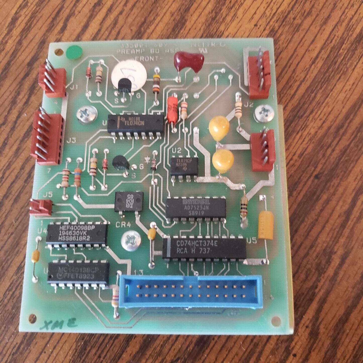 Milton Roy Spectronic 335001-609-4 Optical Preamp Board Assembly